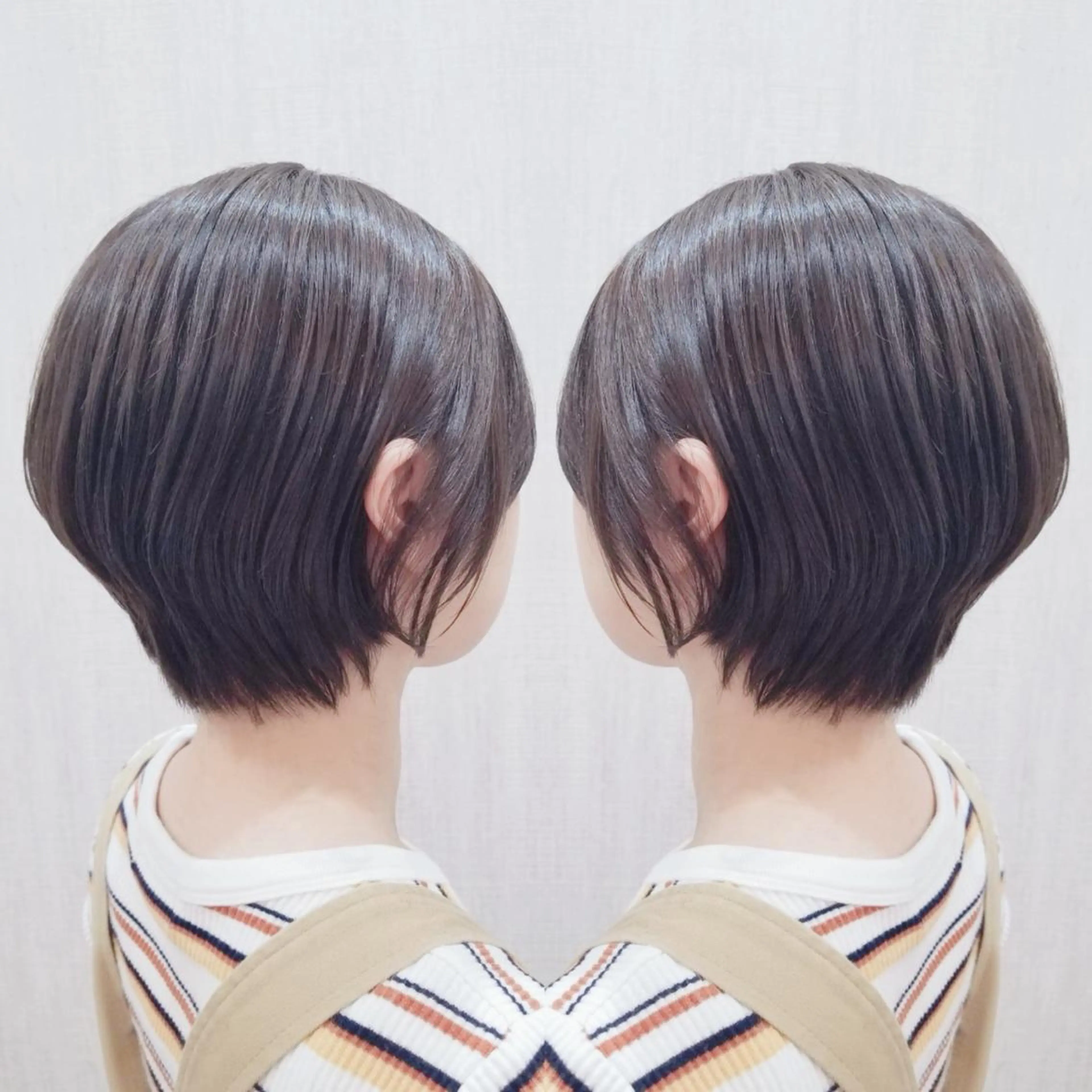 ショート カラー カット ヘアカラー トリートメント 店長✨レイヤー✖️ 髪質改善✖️韓国ヘアのヘアスタイル