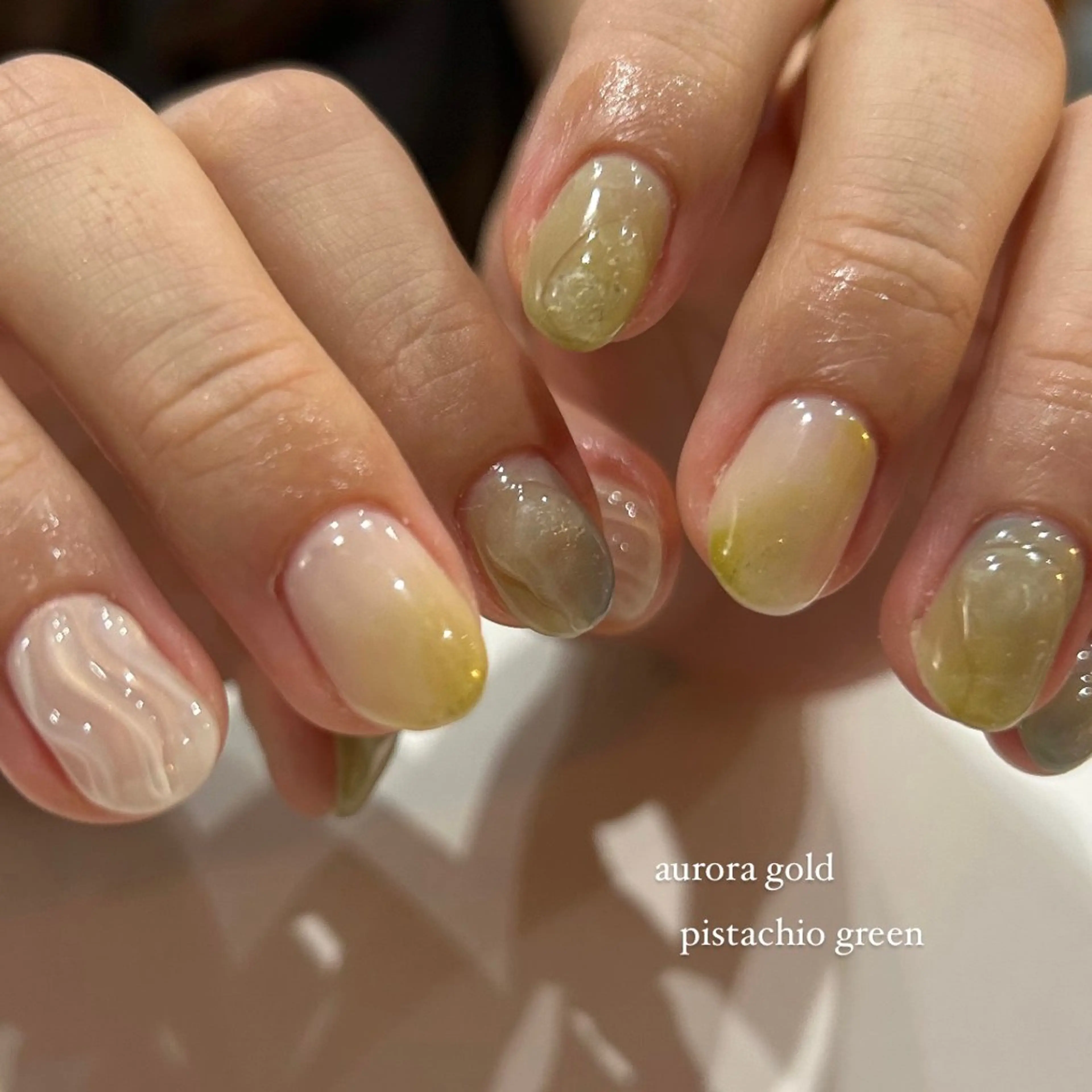 ネイル ハンドネイル scré as Ételのネイルデザイン