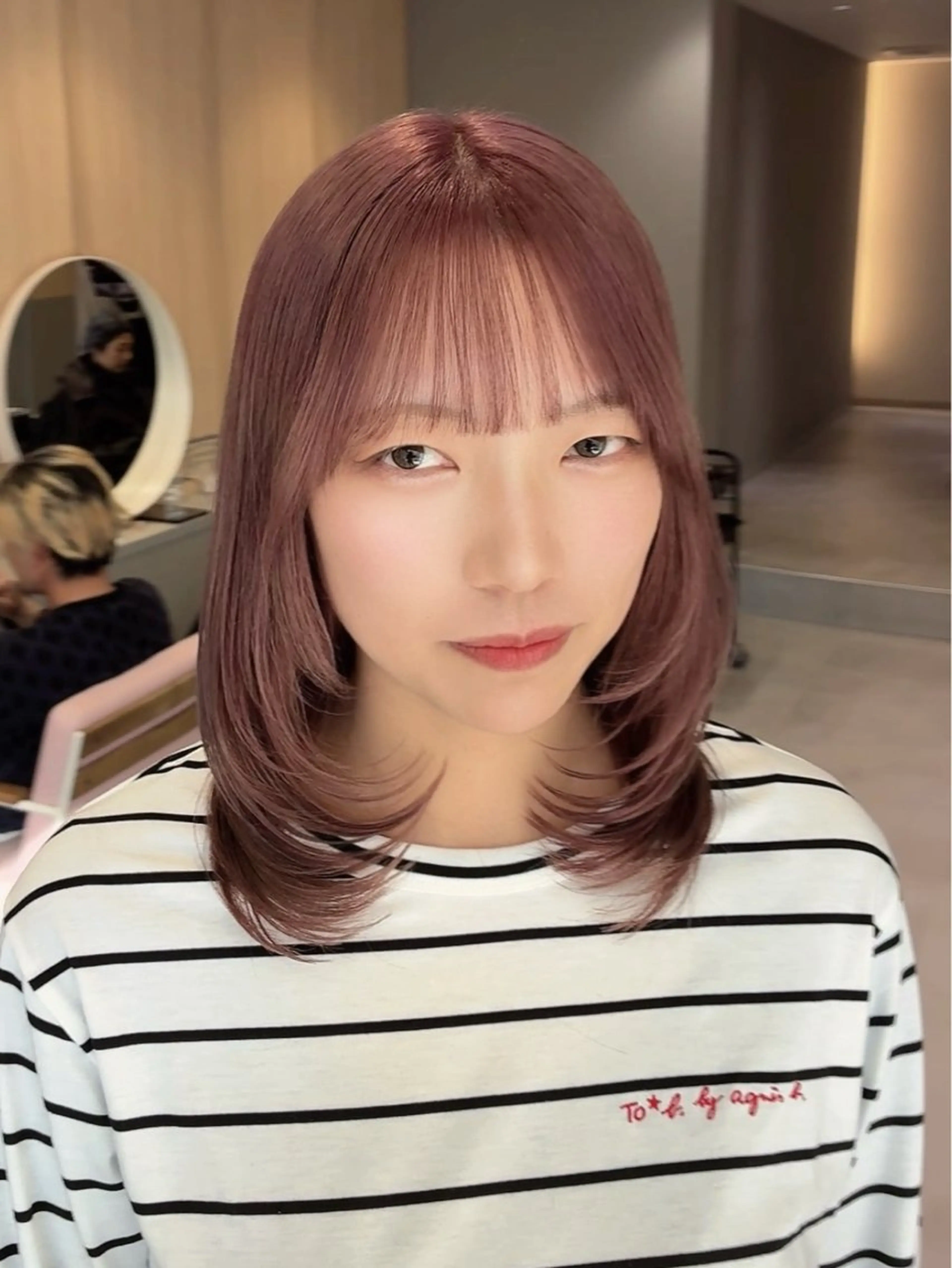 小顔×韓国レイヤー/ 骨格診断/Rikuのヘアスタイル