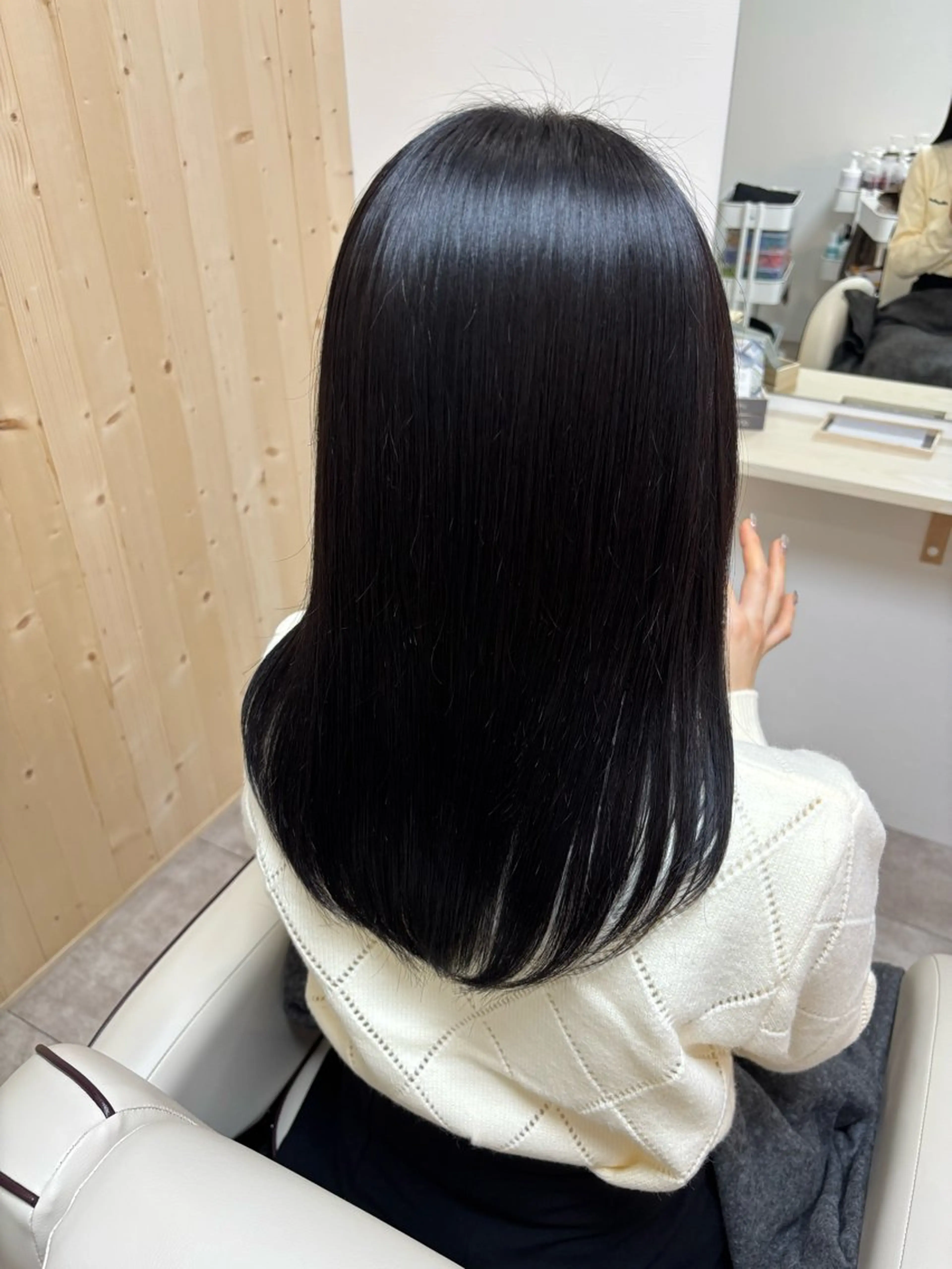 セミロング カラー カット ヘアカラー トリートメント hair salon  Garance所属・akane/大和田 駅/ Garanceのヘアスタイル