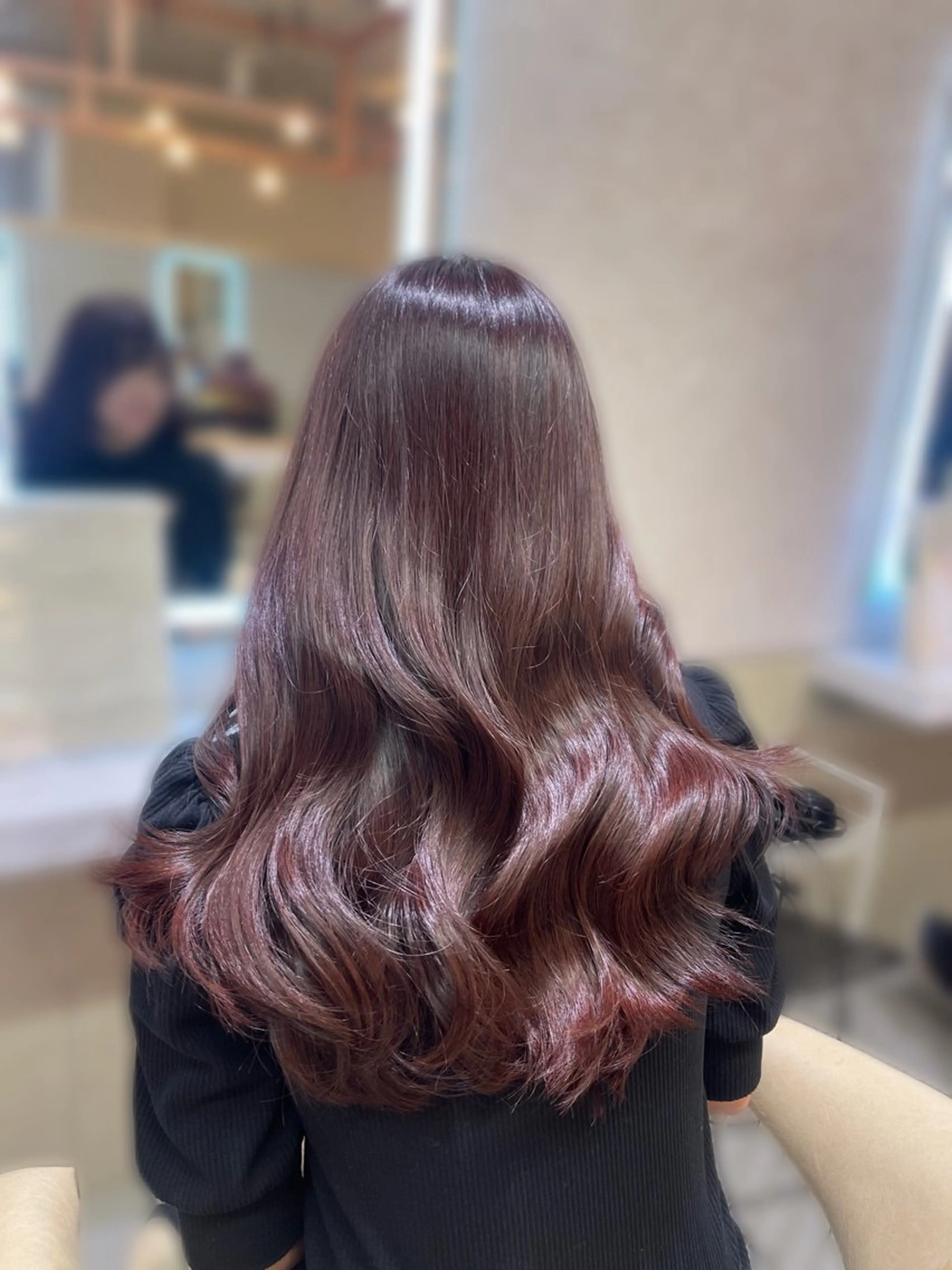 ロング haruna🤍 中韓mix✨のヘアスタイル