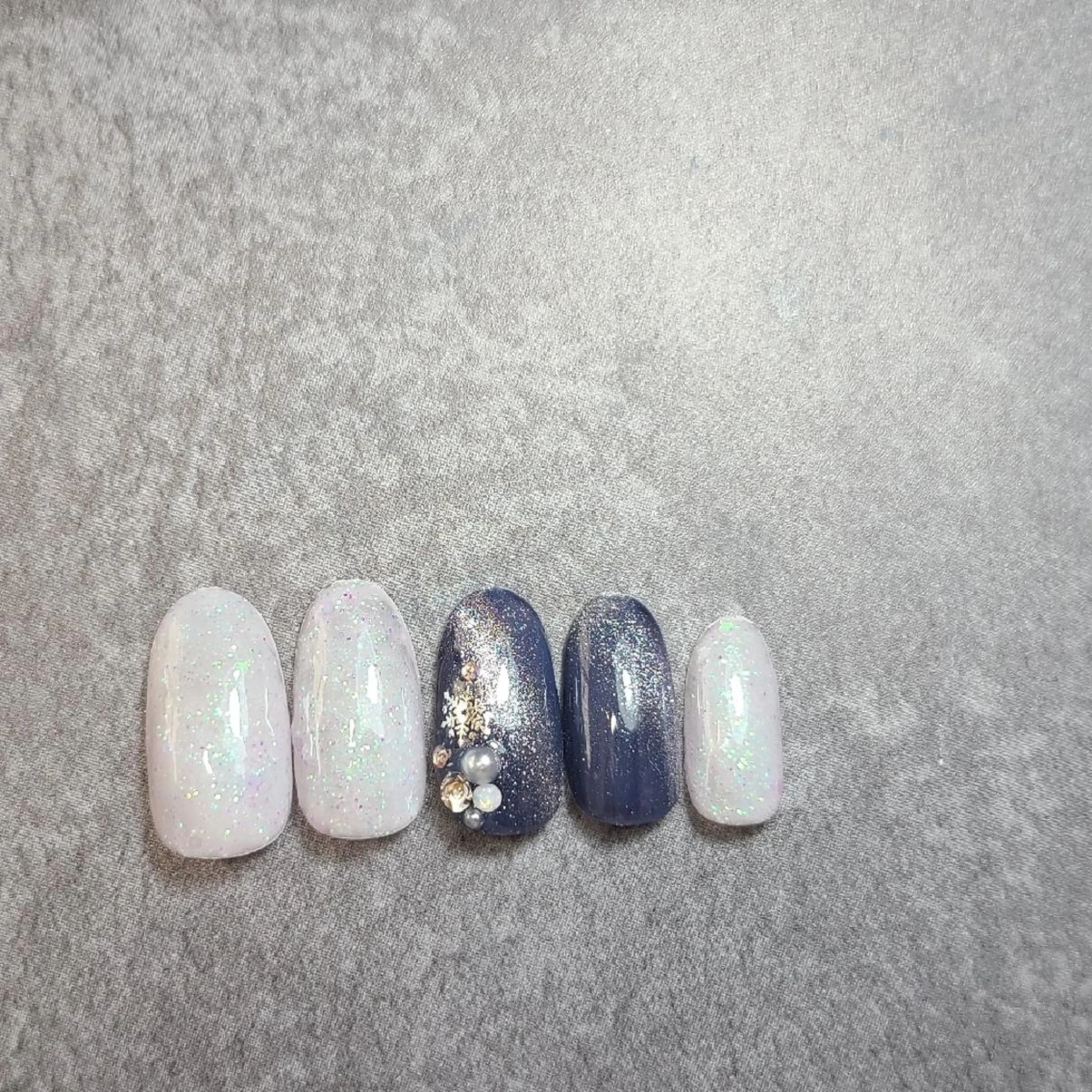 ネイル ジェルネイル マグネットネイル ハンドネイル NOGUCHI  KANAのネイルデザイン