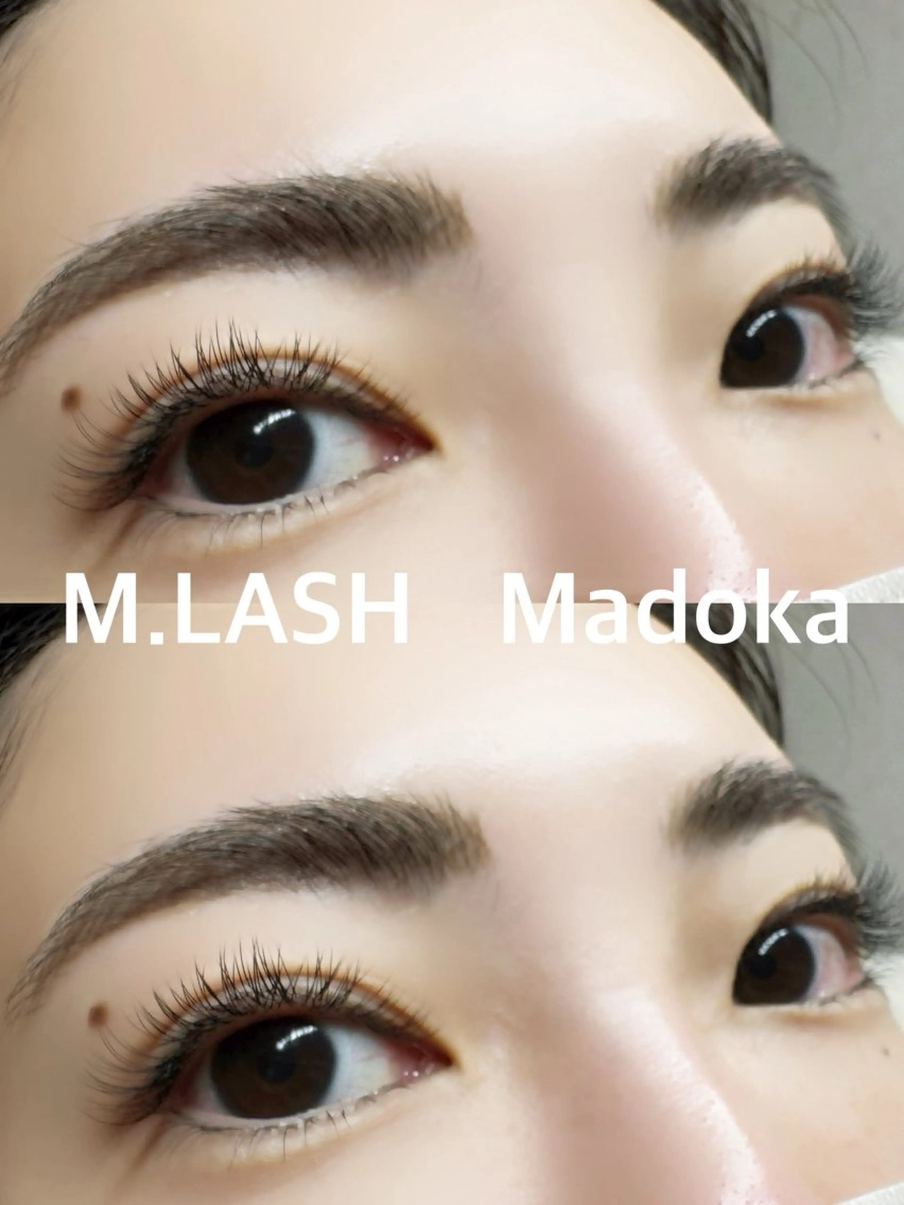 マツエク・マツパ フラットラッシュ M LASH所属・M.LASH Madokaのマツエク・マツパデザイン