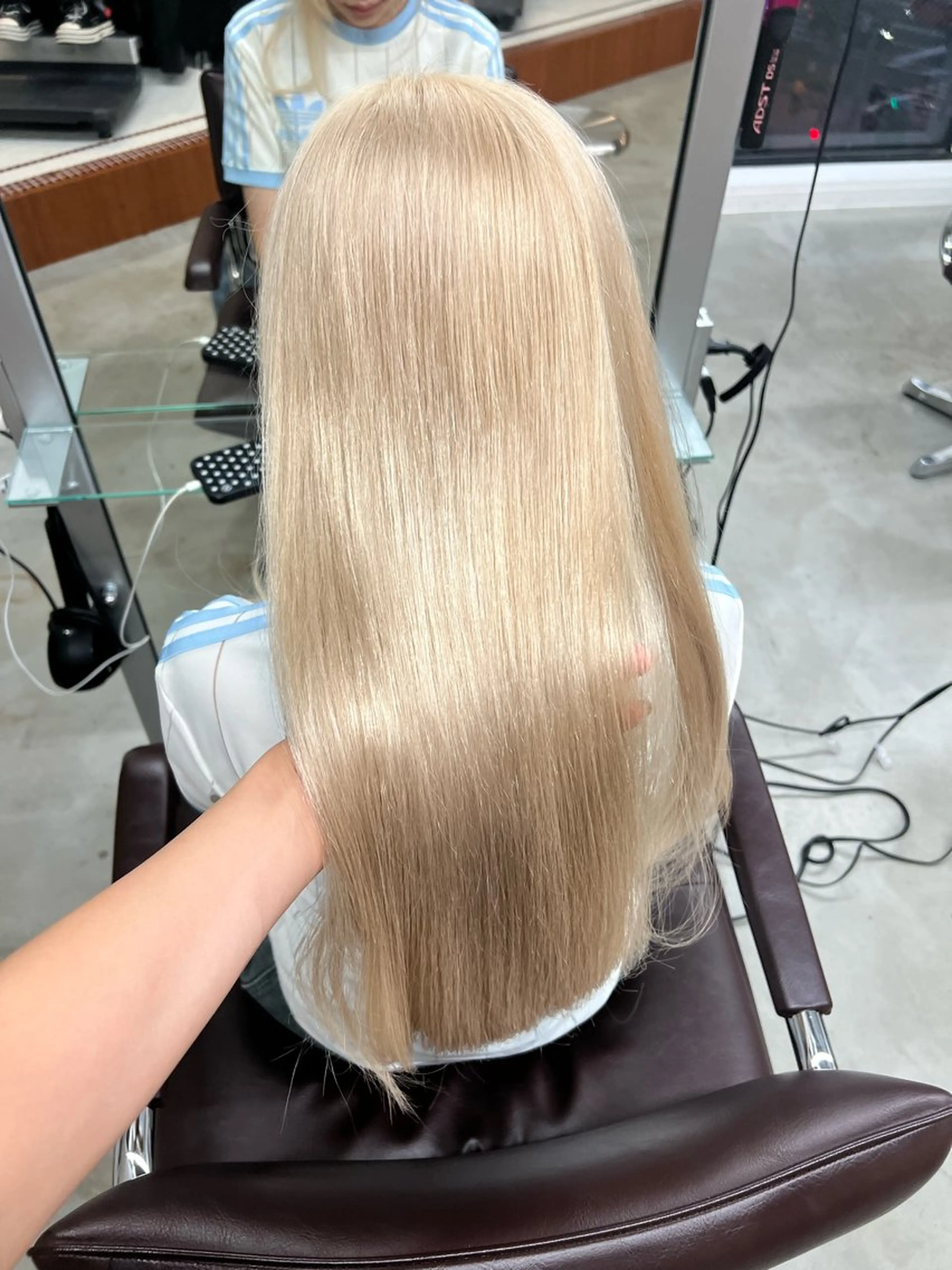 セミロング いざわりお /梅田/ブリーチのヘアスタイル