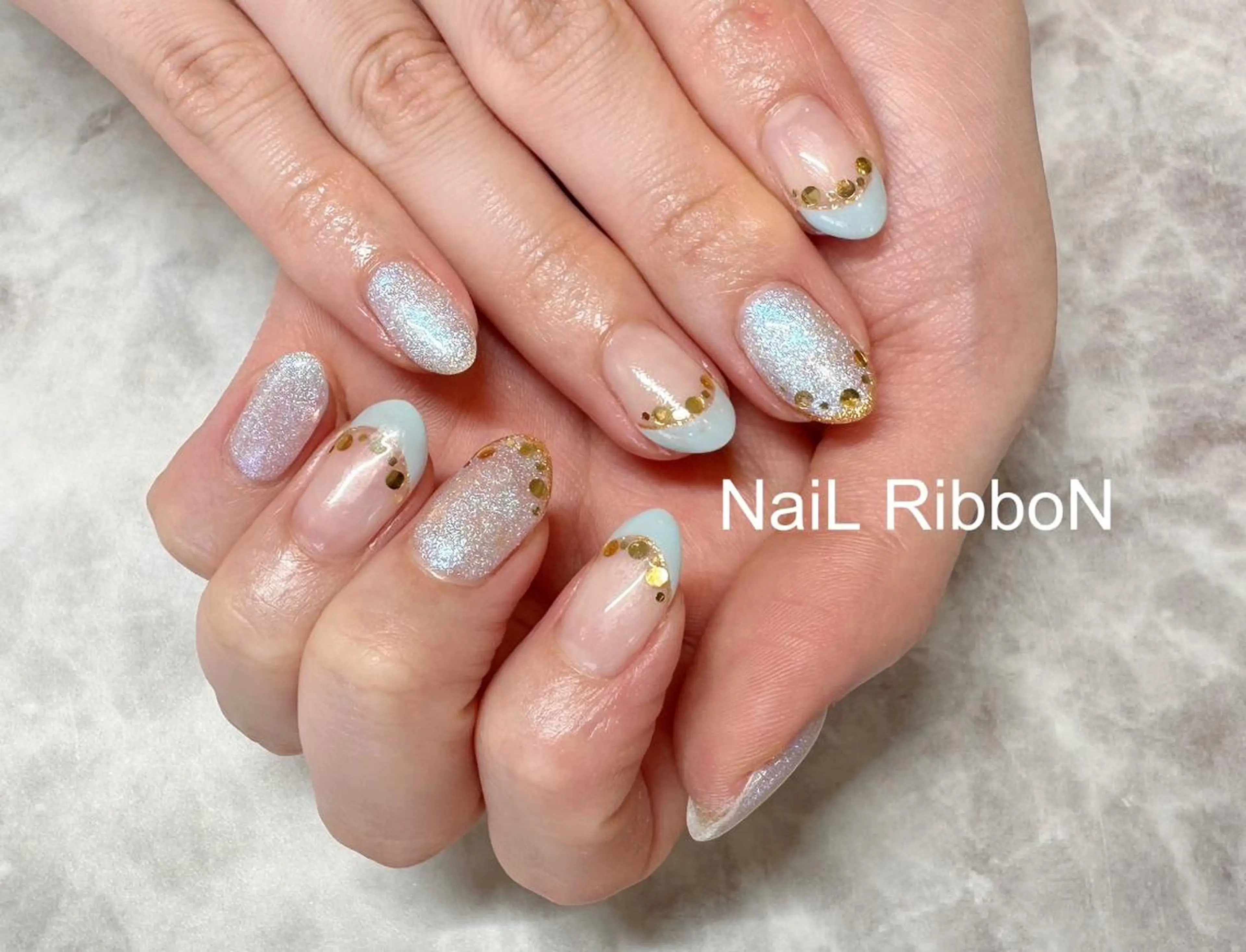 ネイル ネイルリボン 伊藤のネイルデザイン