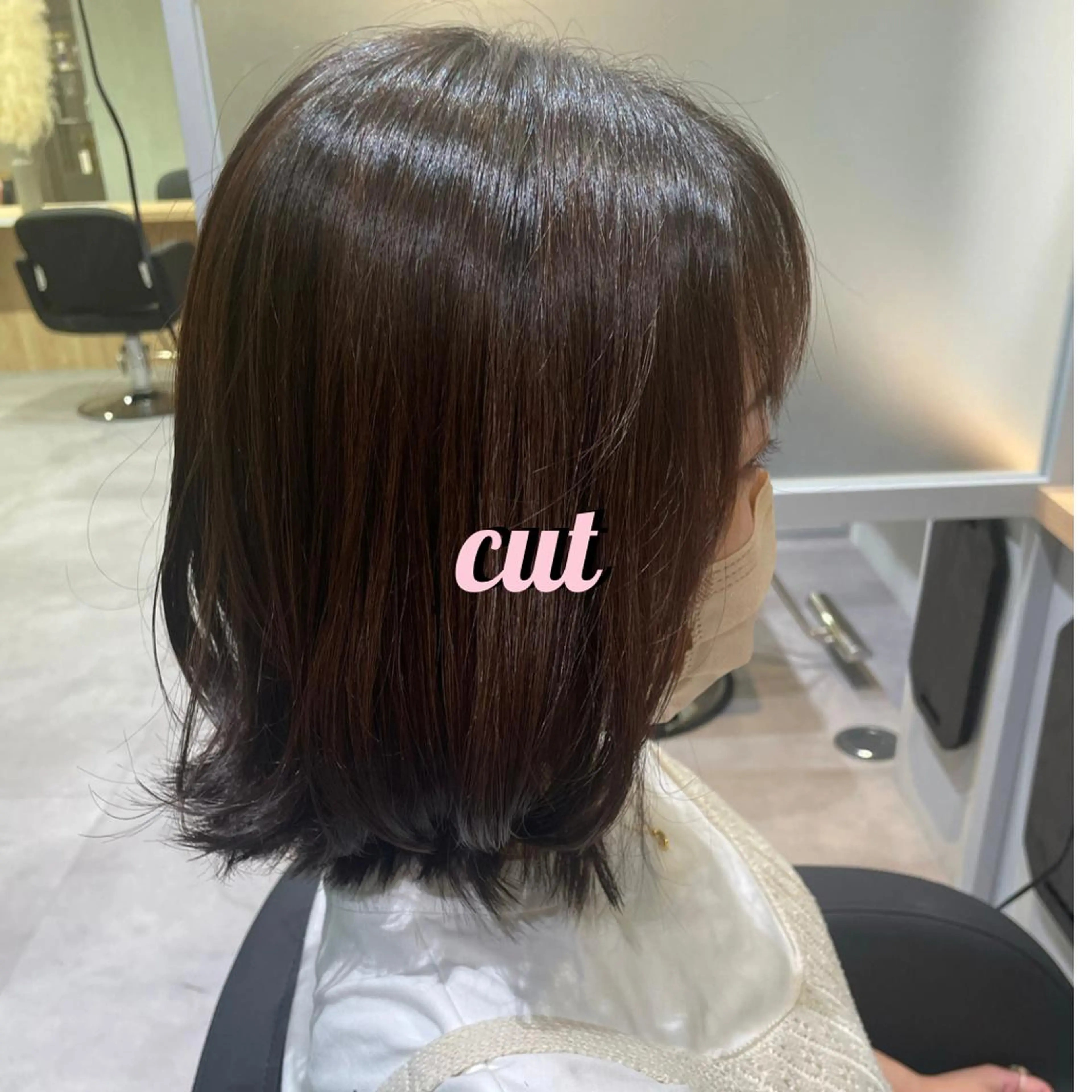 ミディアム 髪質改善/透明感カラ ー/Ayana 🍒のヘアスタイル