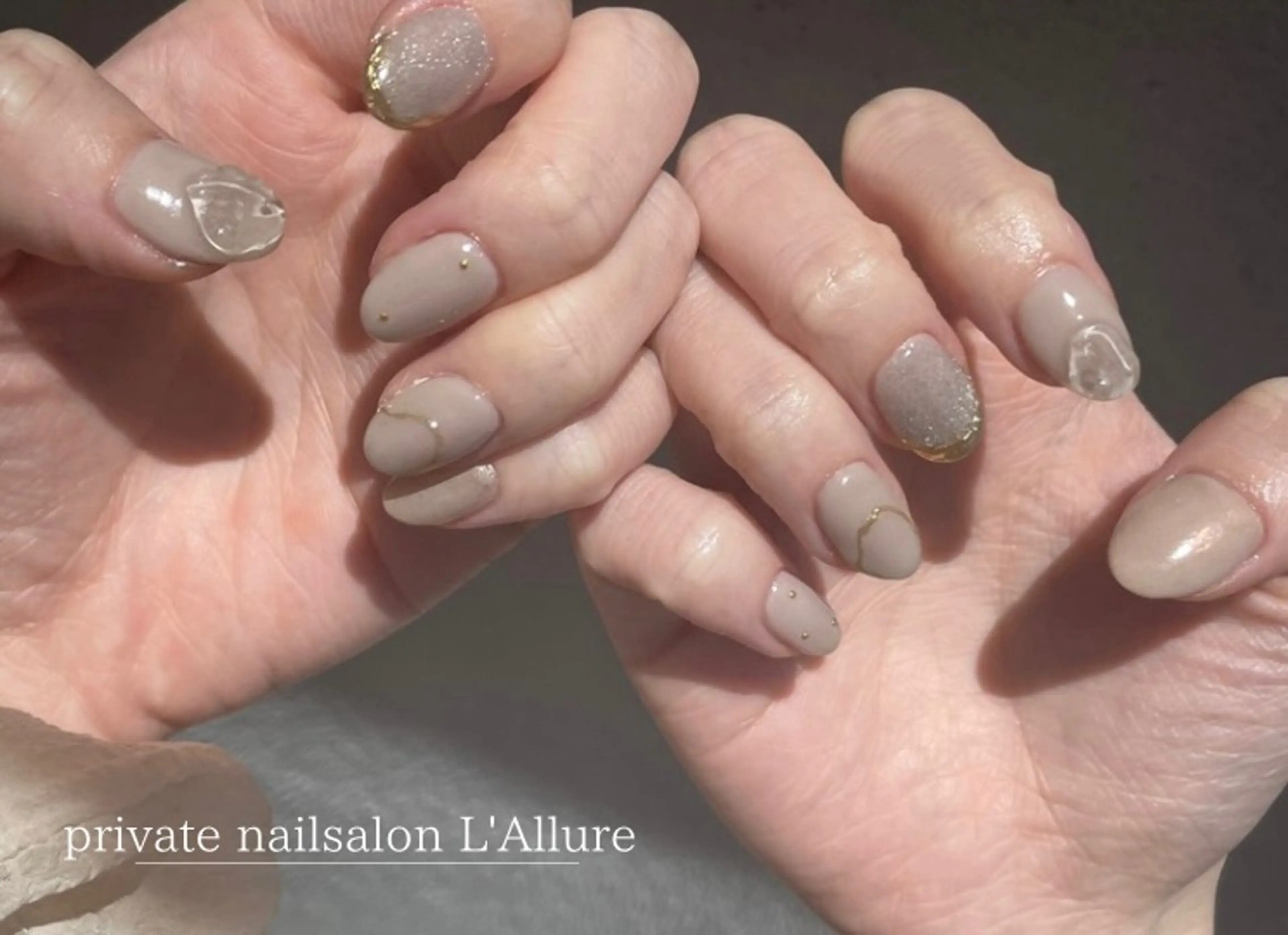 ネイル フットネイル nailsalon -L'Allure-のネイルデザイン