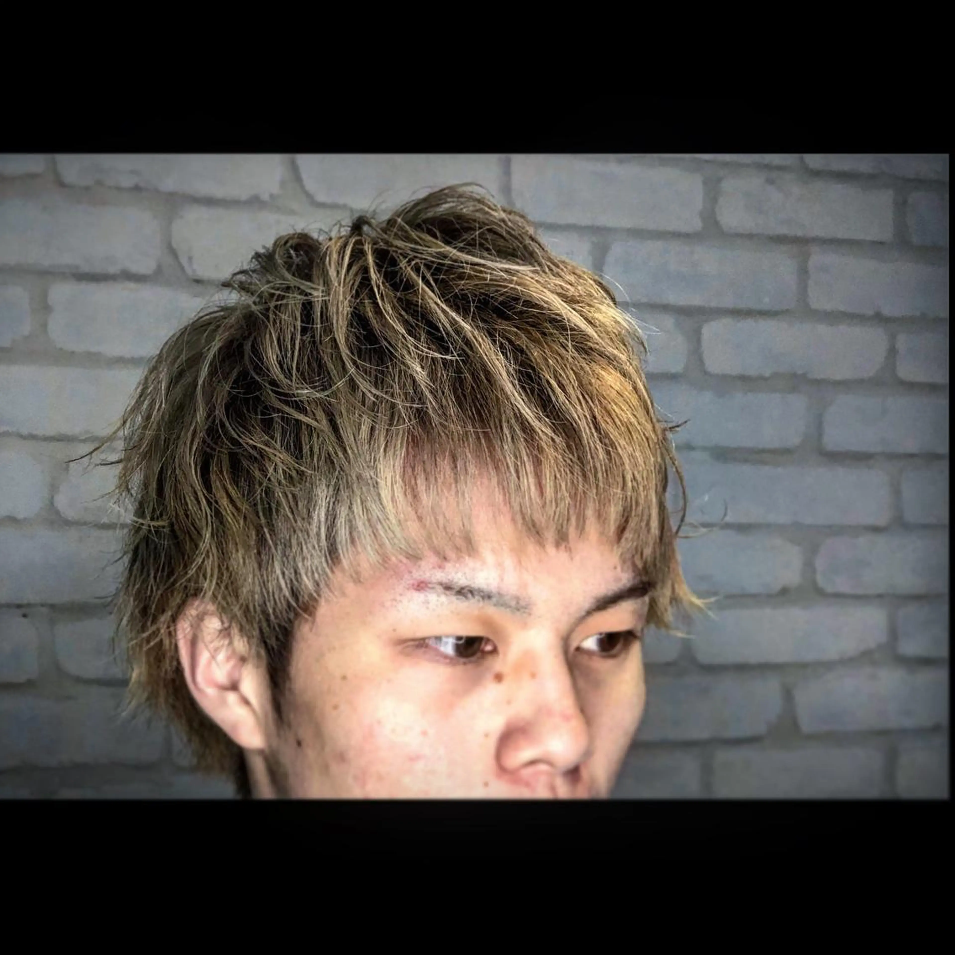 ミディアム カラー メンズ ヘアカラー 💈大人の渋髪💈 店長　大橋侑弥のヘアスタイル