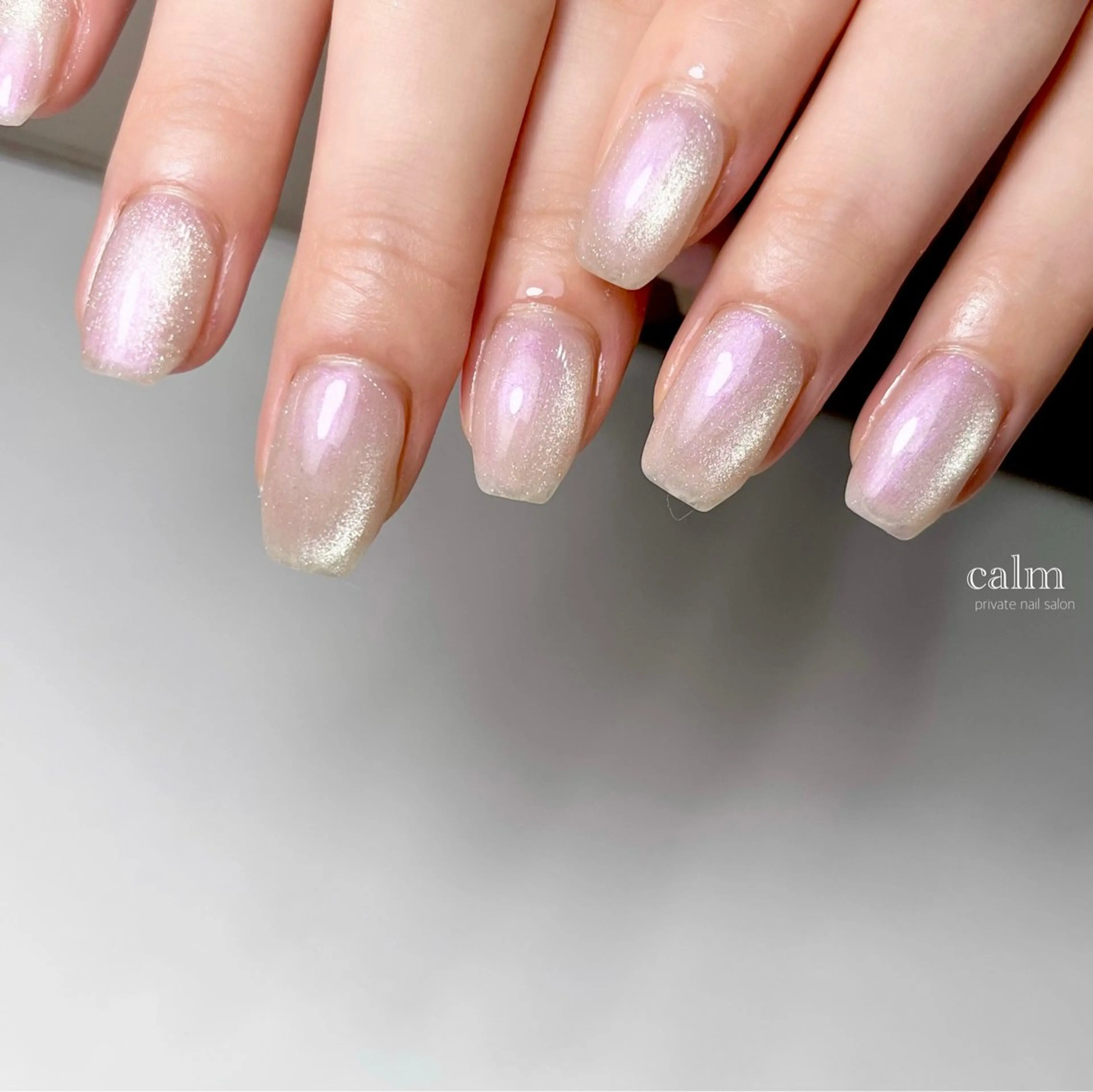 ネイル マグネットネイル ハンドネイル calm 〔ｶｰﾑ〕のネイルデザイン