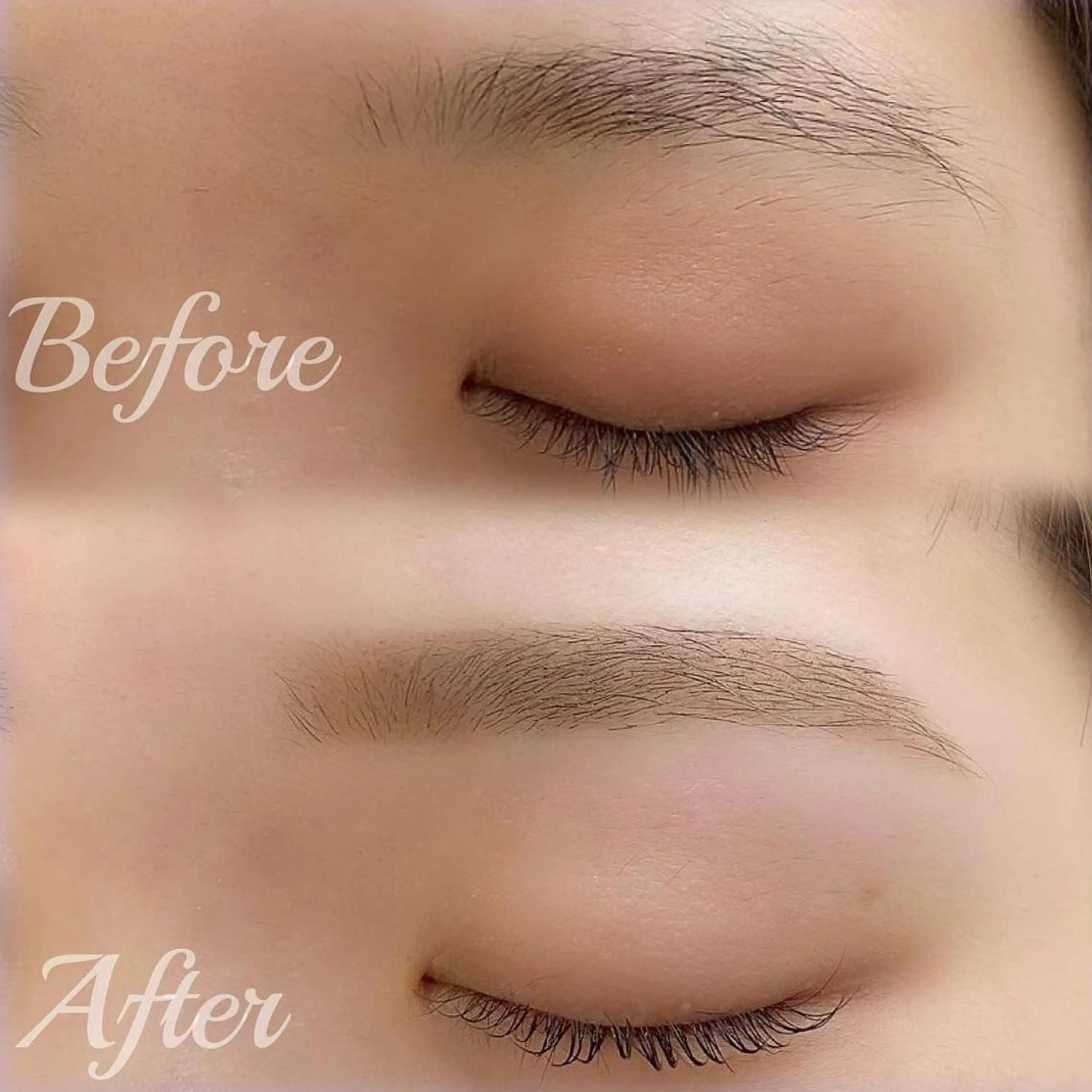 マツエク・マツパ アイブロウ パリジェンヌラッシュリフト 一重×まつ毛パーマ Lilacia まつげパーマ/マツエク/眉【リラシア】所属・Misato 【尾山台】のマツエク・マツパデザイン