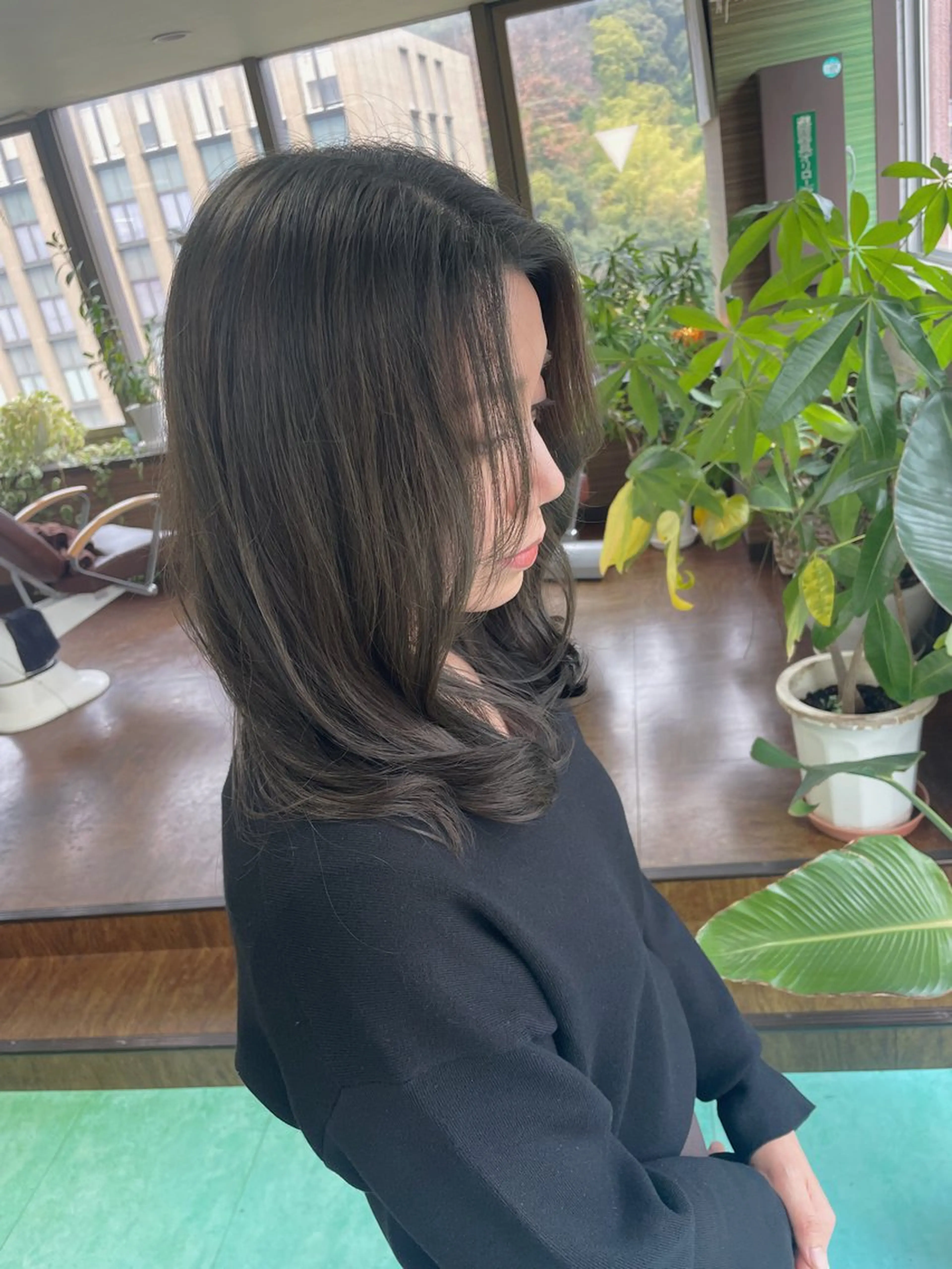 ロング カラー カット ヘアカラー 土居 正季のヘアスタイル