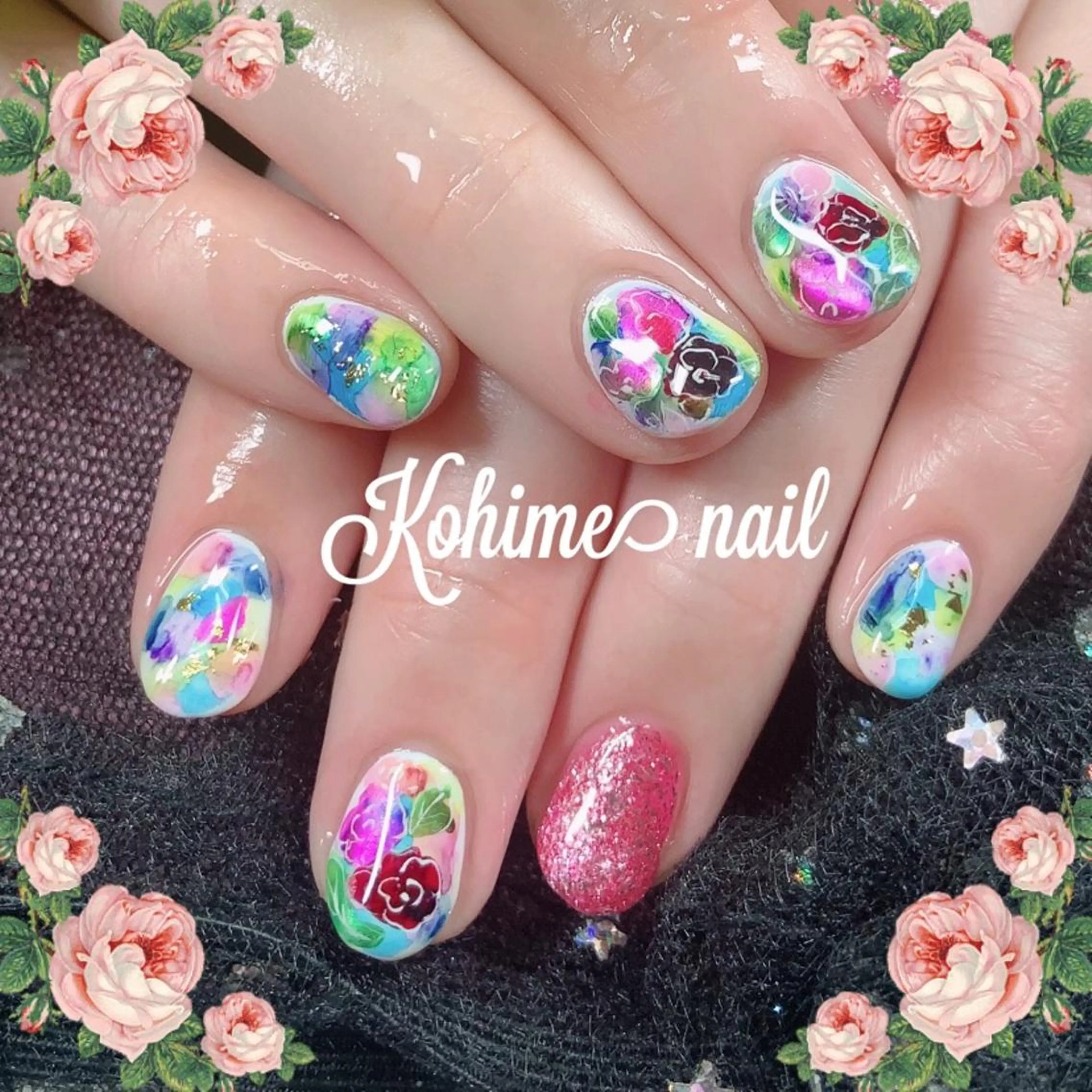 ネイル 佐藤 澄江のネイルデザイン