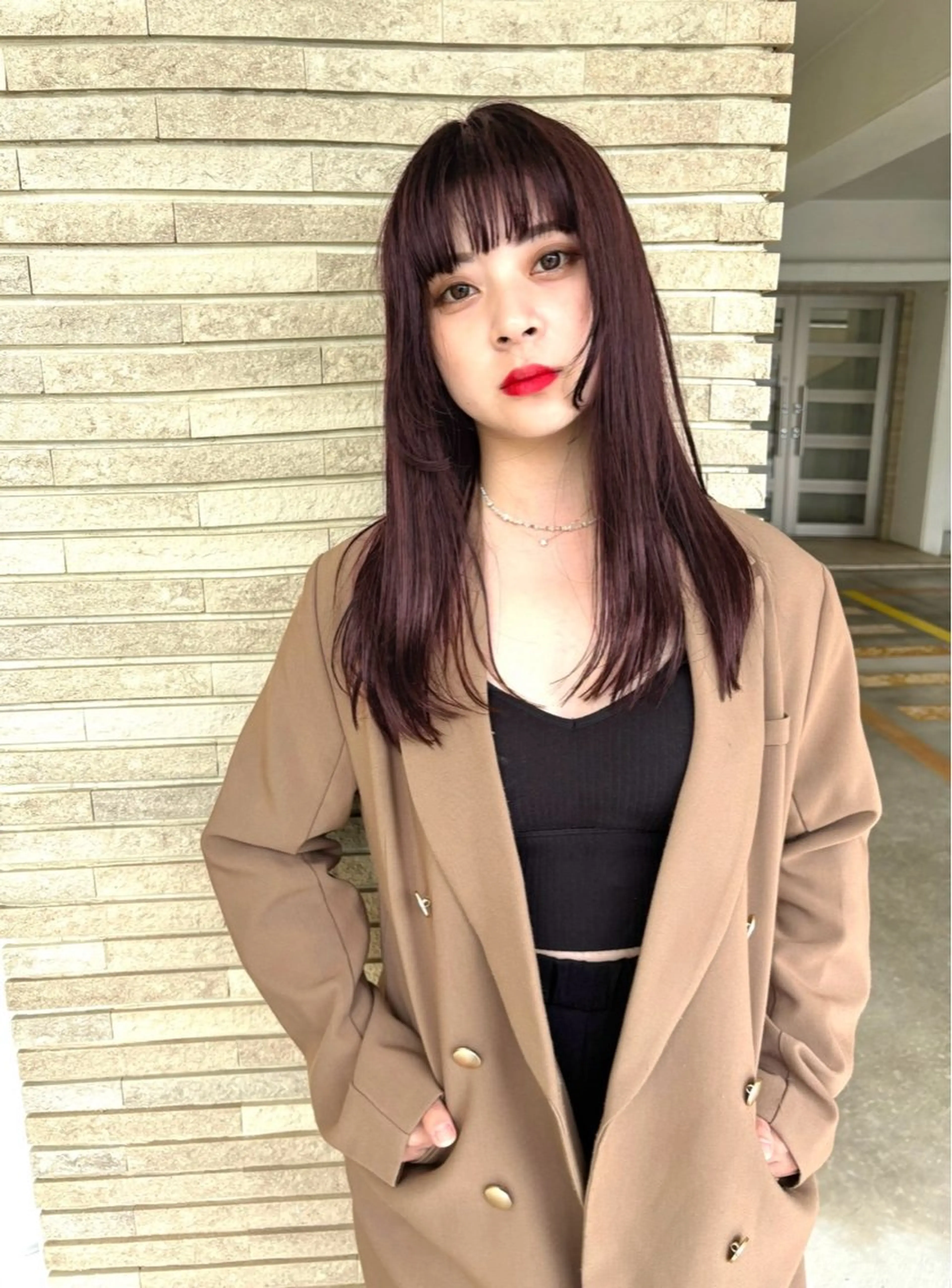 ミディアム カラー イルミナカラー カット ヘアカラー grand juteのヘアスタイル