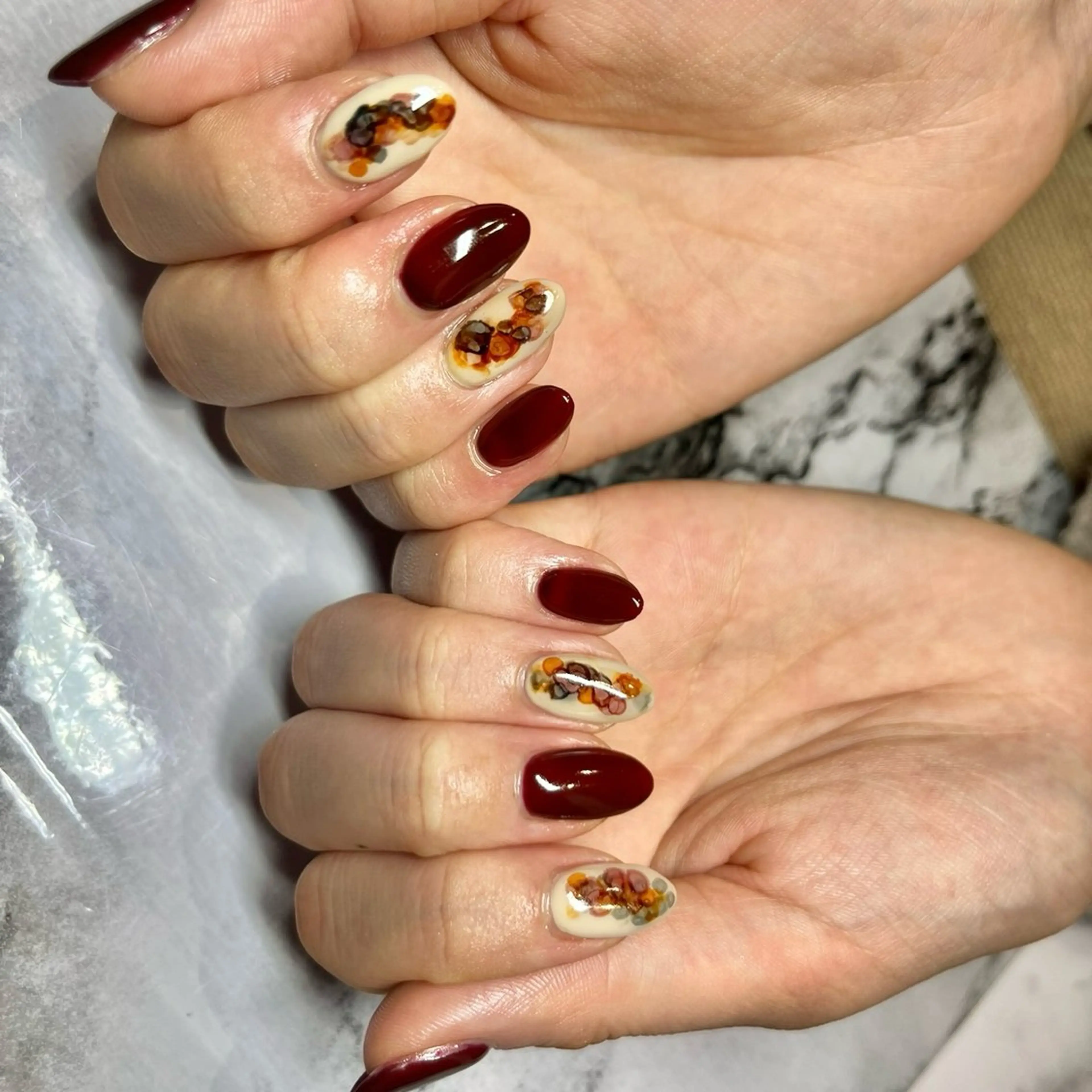 ネイル フラッシュネイル フットネイル ジェルネイル ラメ(グリッター) ラメグラデーション ハンドネイル beautysalonLino所属・ネイルサロン ⭐︎Linoのその他イメージ