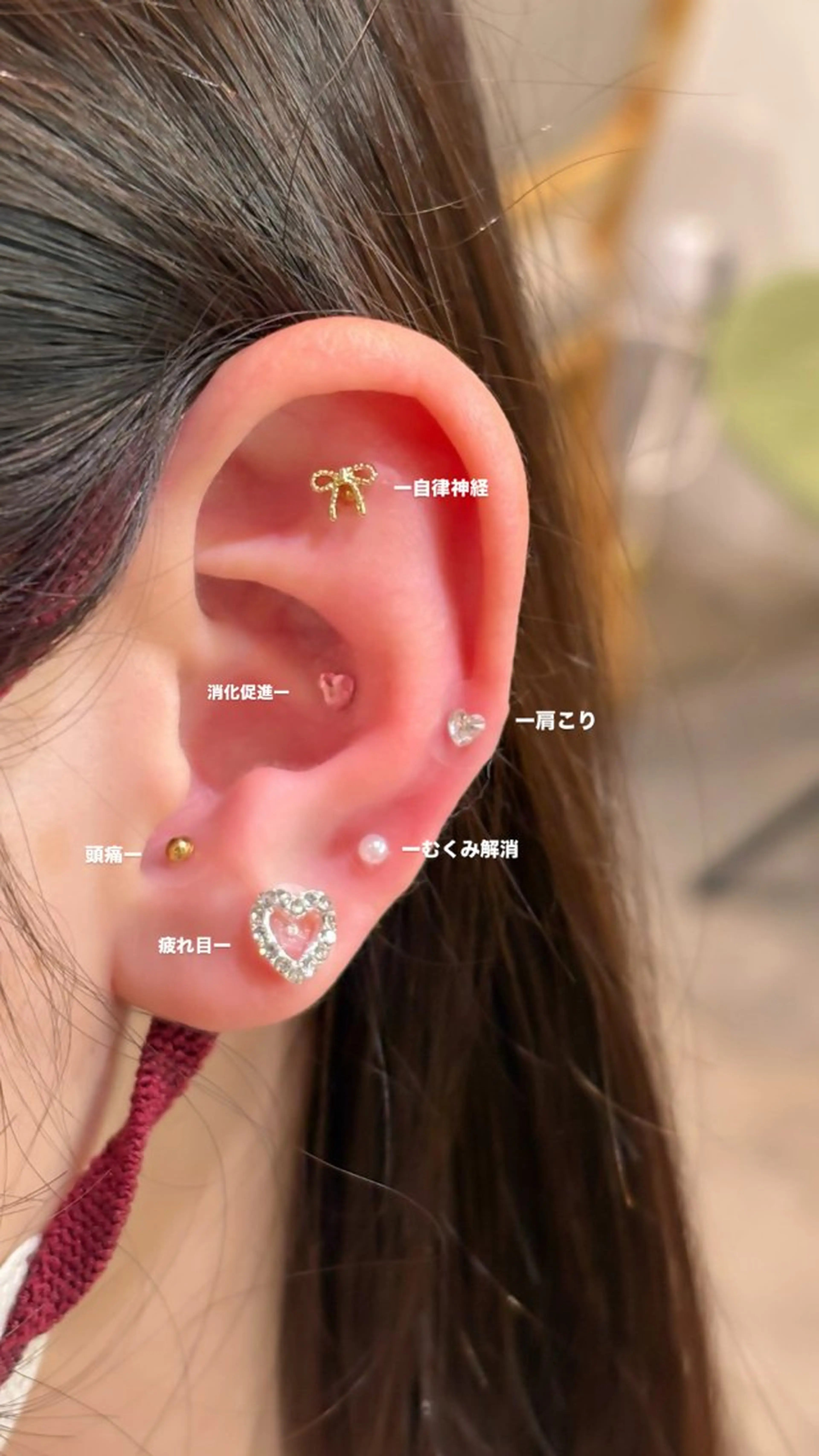 ヘアカラー 派手髪ハイトーン💛 ネイル💅まりなのヘアスタイル