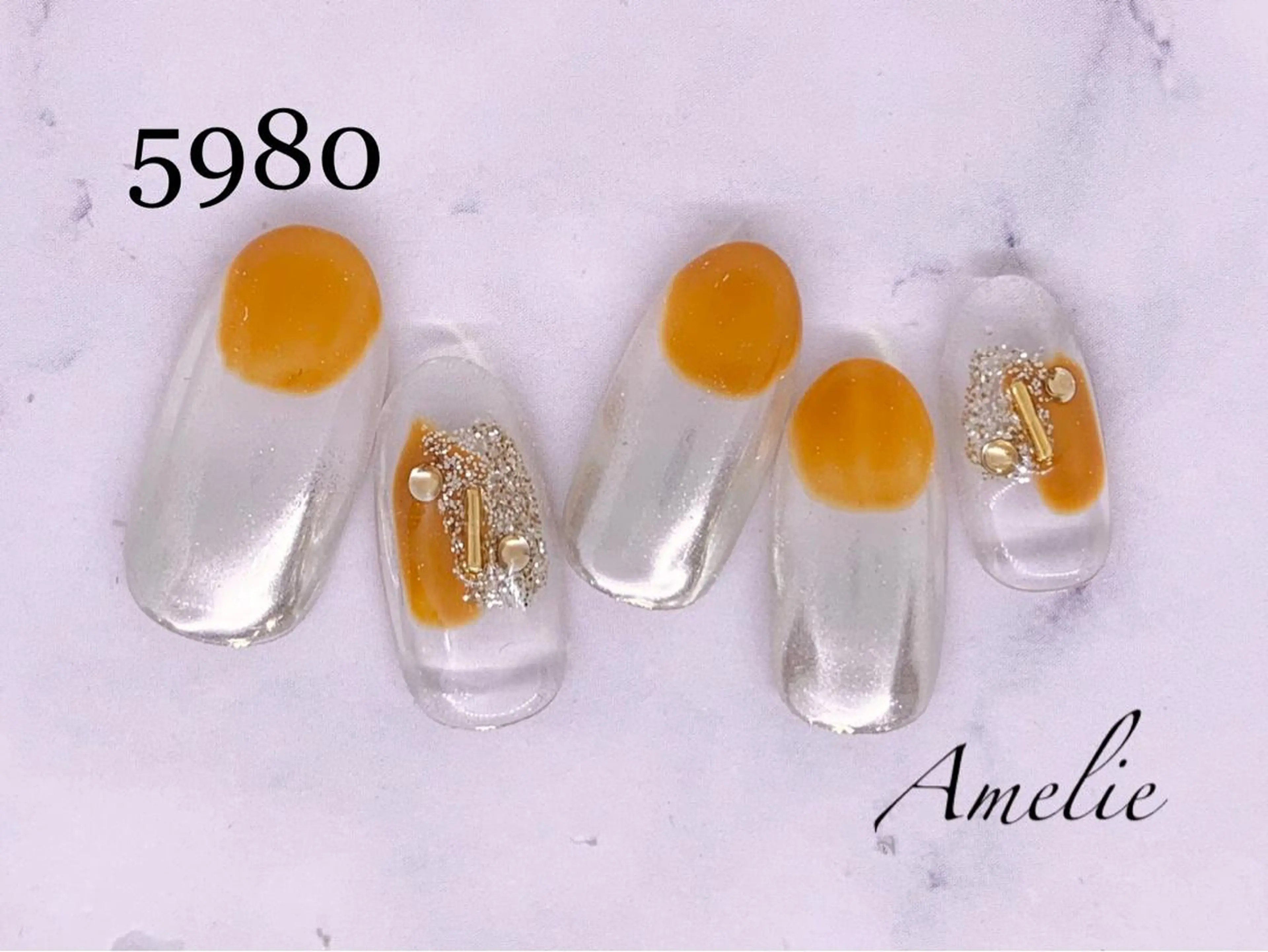 ネイル ハンドネイル いちじゅう あおいのネイルデザイン