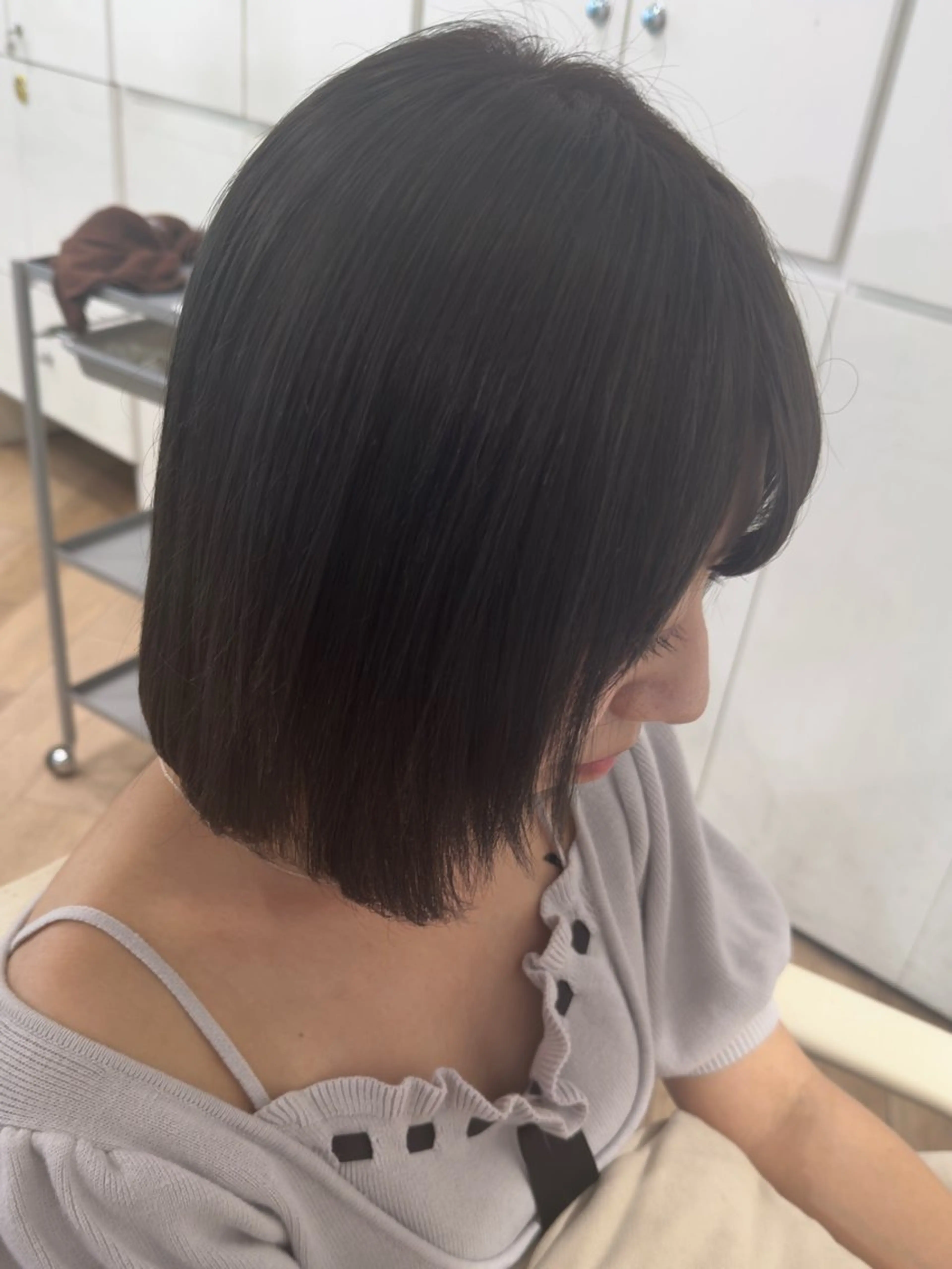 ミディアム カラー 立川/ブリーチ/ 髪質改善/西川翔真のヘアスタイル