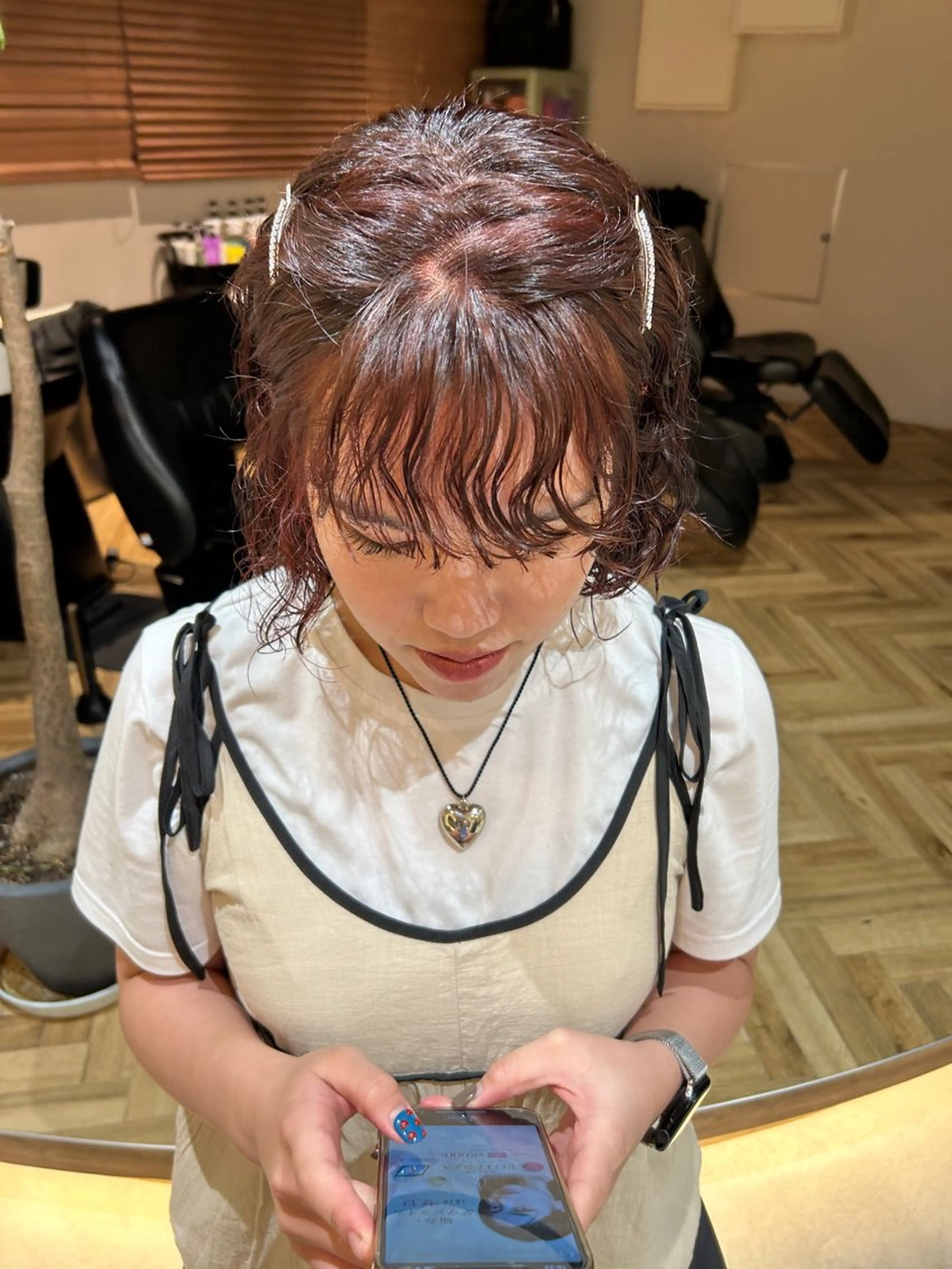 カラー レイヤー・ボブカット ／もえまる🌻のヘアスタイル