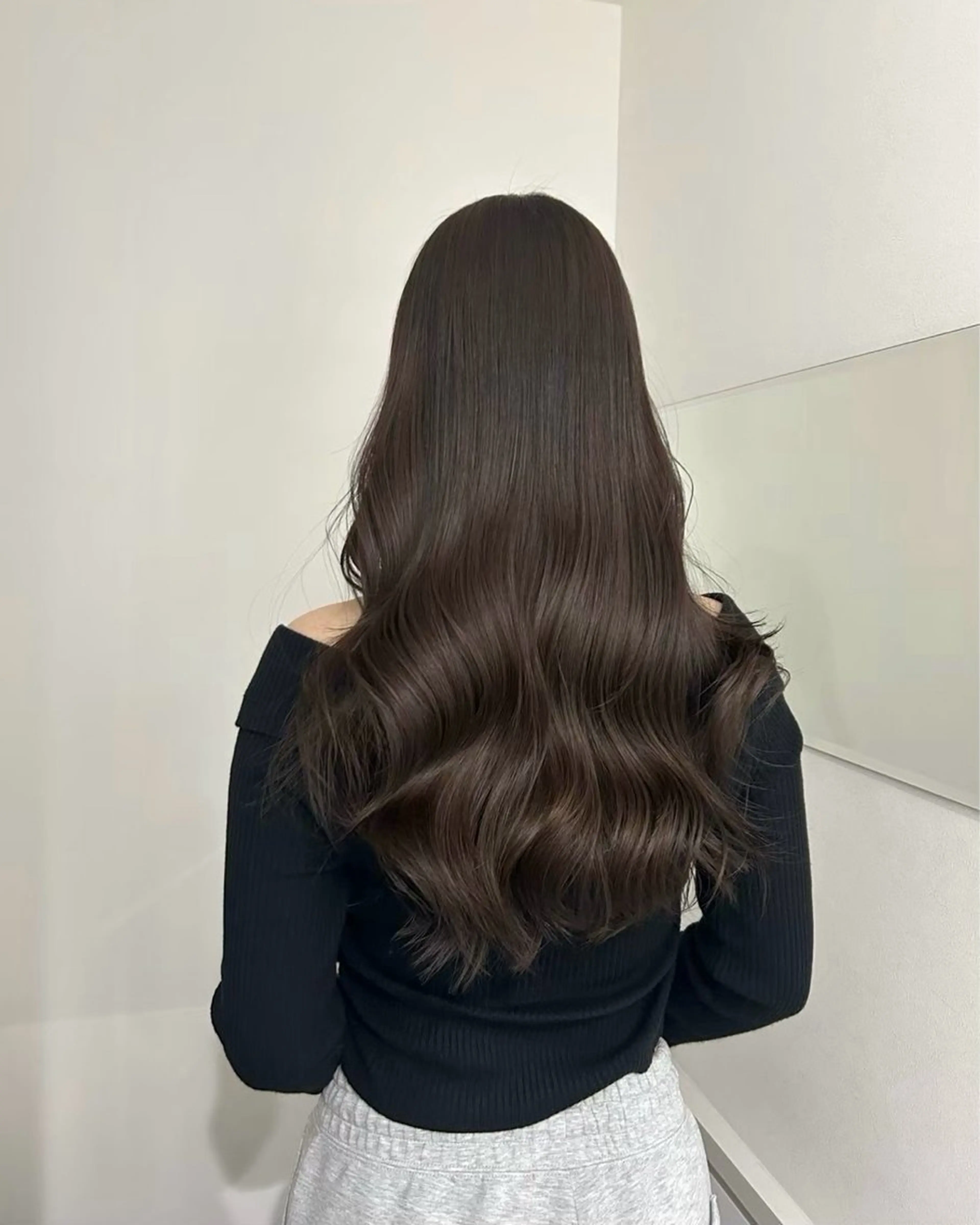 ロング カラー グレージュ/ベージュ /経堂/sana🌱のヘアスタイル