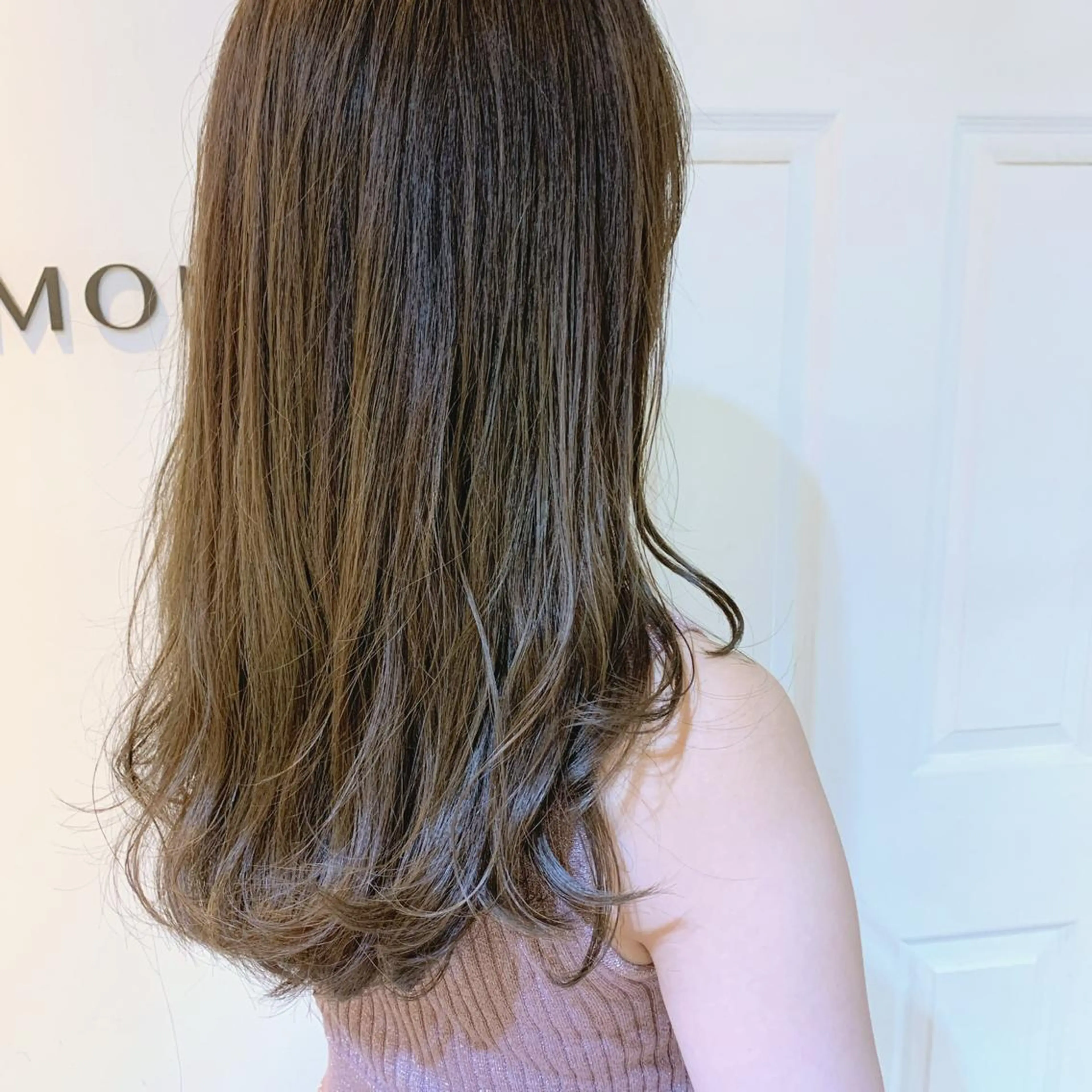 ロング カラー ヘアアレンジ ベージュカラー 透明感カラー イルミナカラー JYUNESU表参道所属・似合わせhair🔸 アサダ　タカコ🔸のヘアスタイル