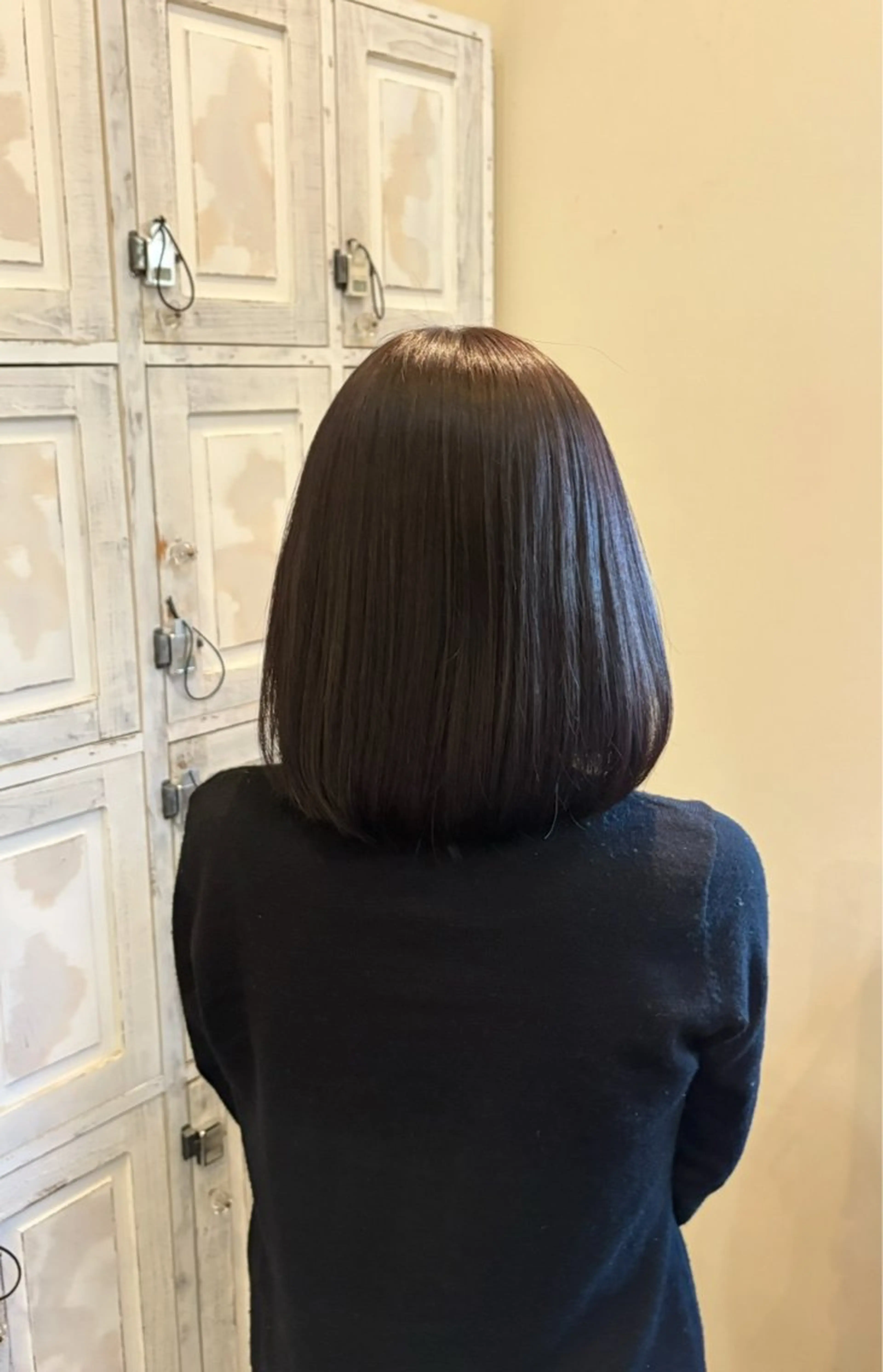 ミディアム ヘアカラー トリートメント モデルさん募集中🎀 内藤ほのか/艶カラーのヘアスタイル