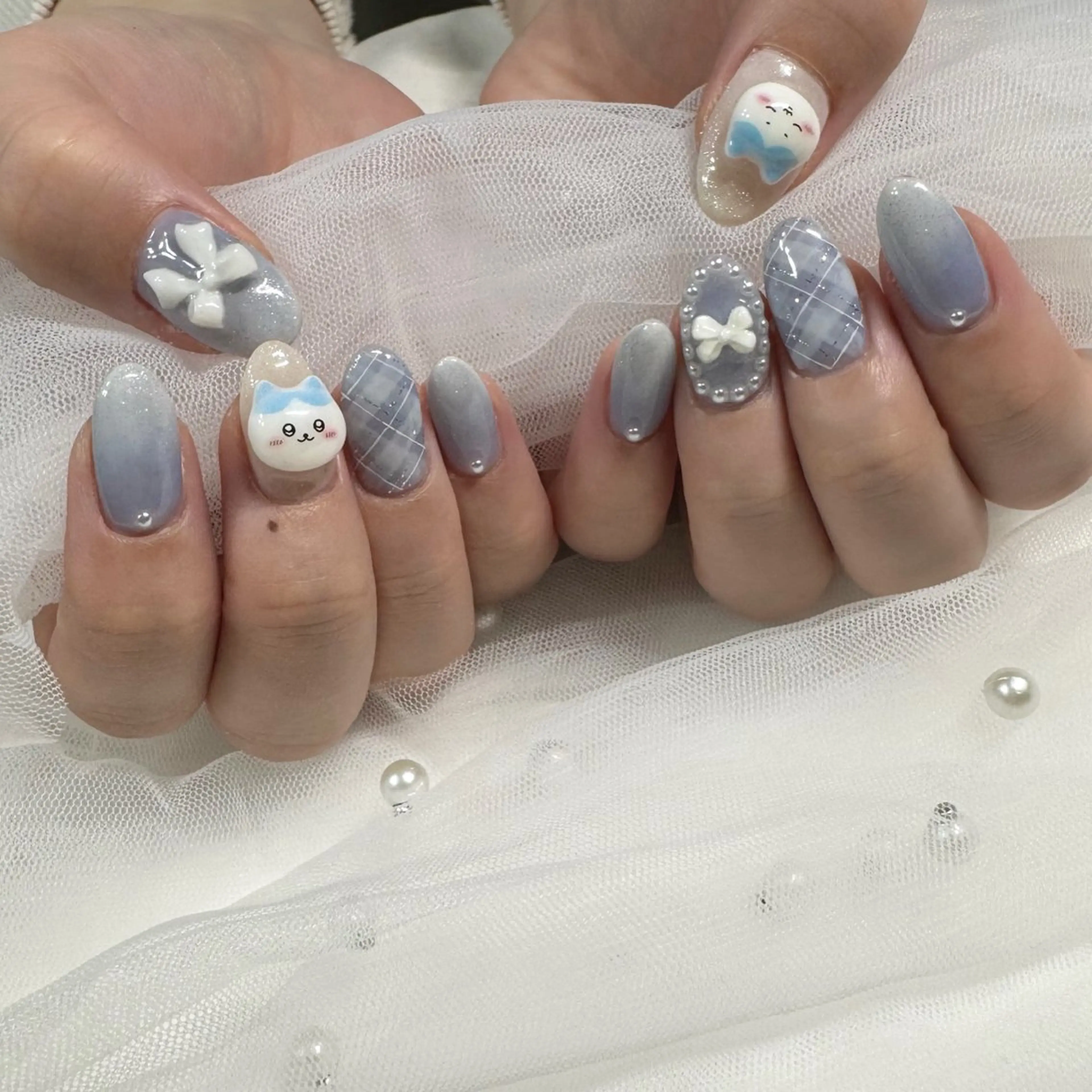 ネイル 持ち込み 東 千夏のネイルデザイン