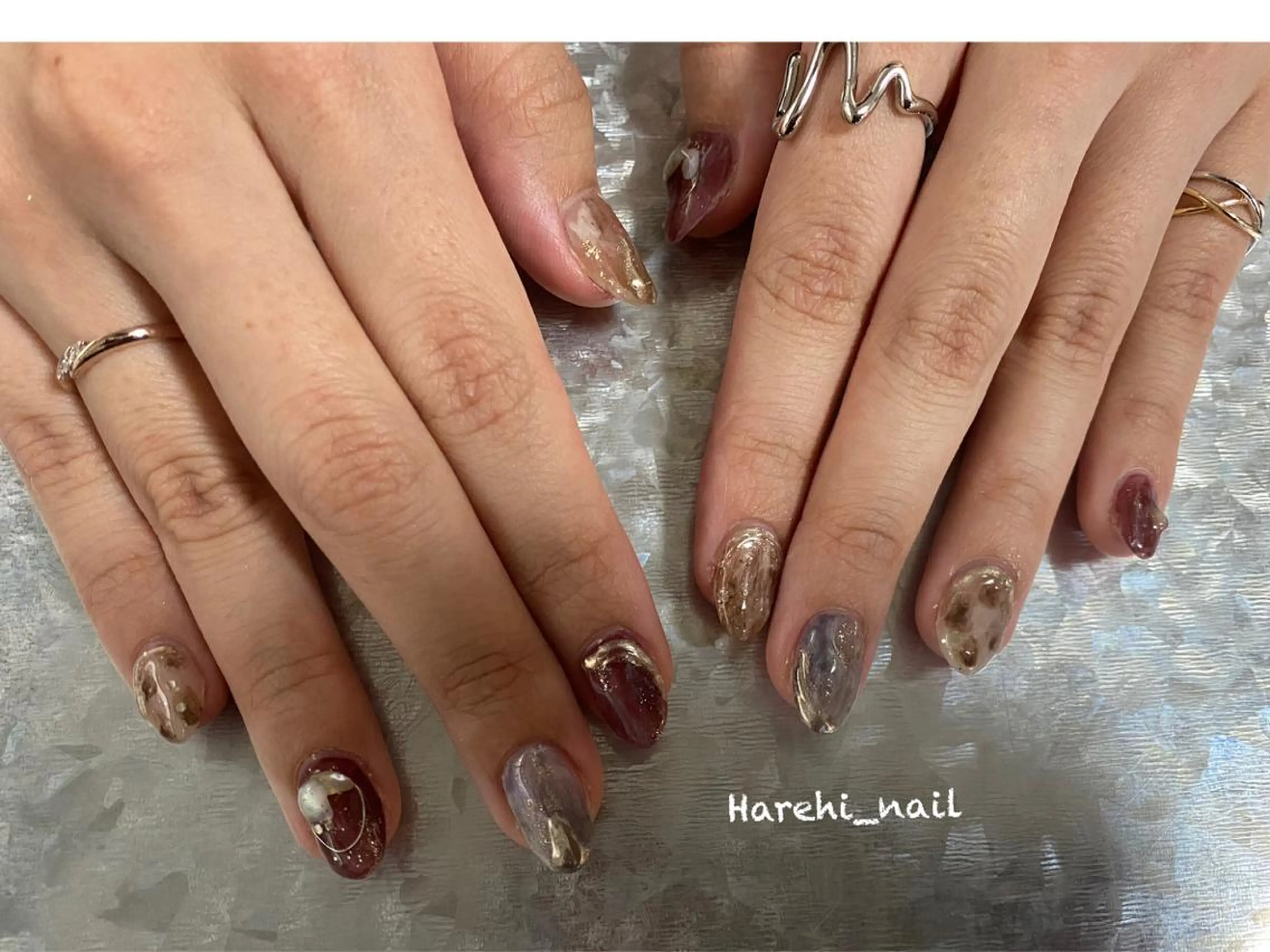 ネイル ハンドネイル Harehi_ nailのネイルデザイン