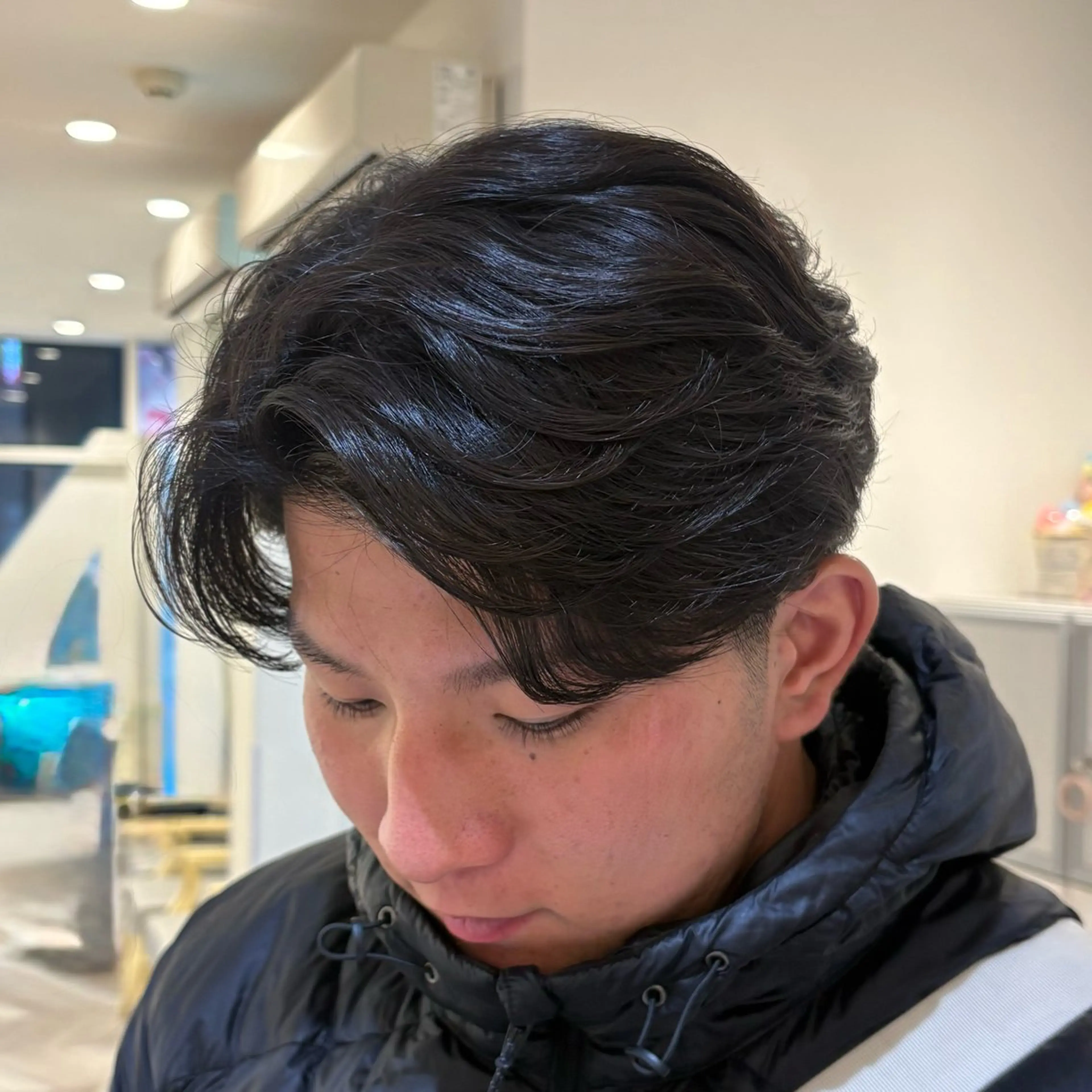 パーマ メンズ カット パーマ NYNY 🌺Ruiのヘアスタイル