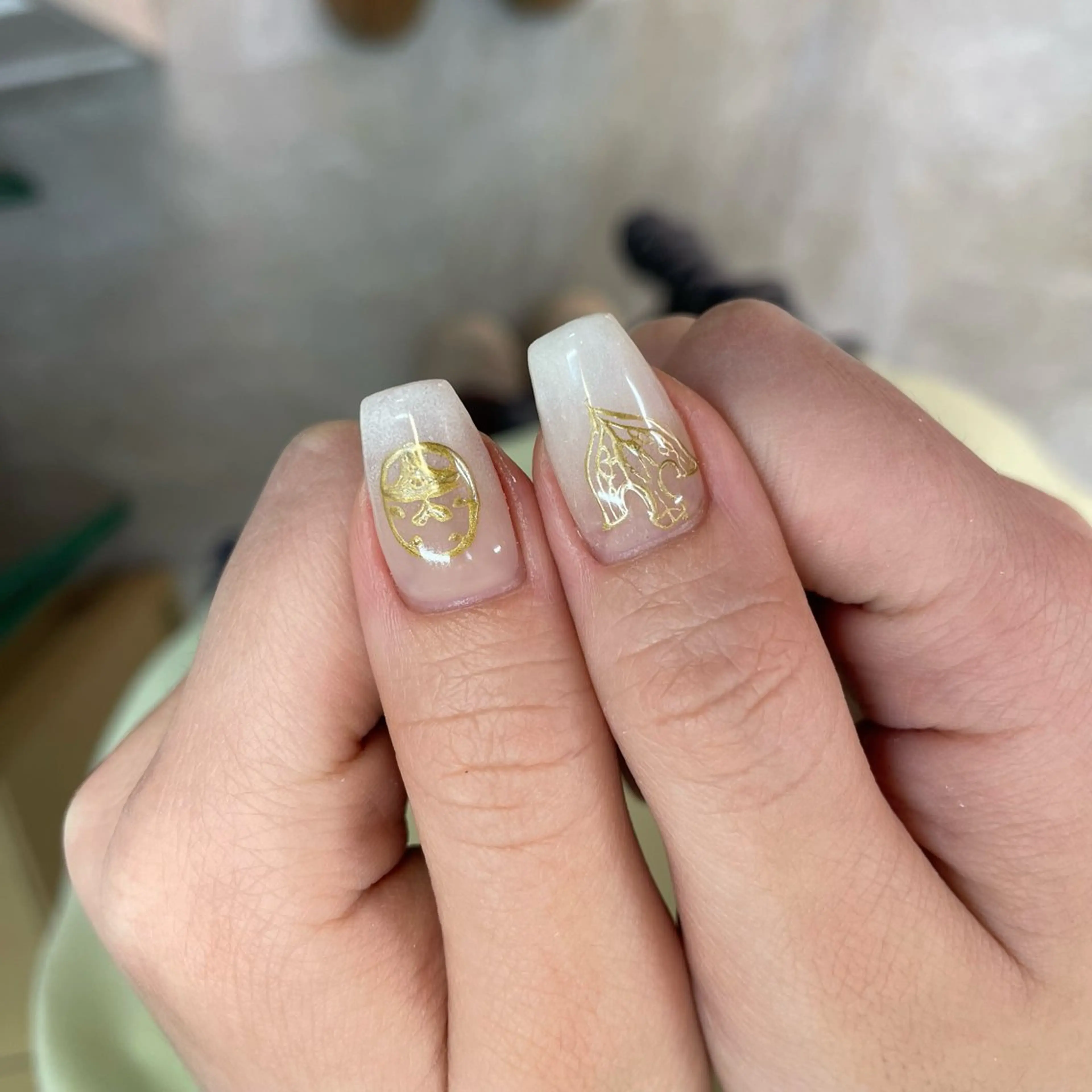 ネイル ハンドネイル ひめか🫁 推し概念・個性派のネイルデザイン