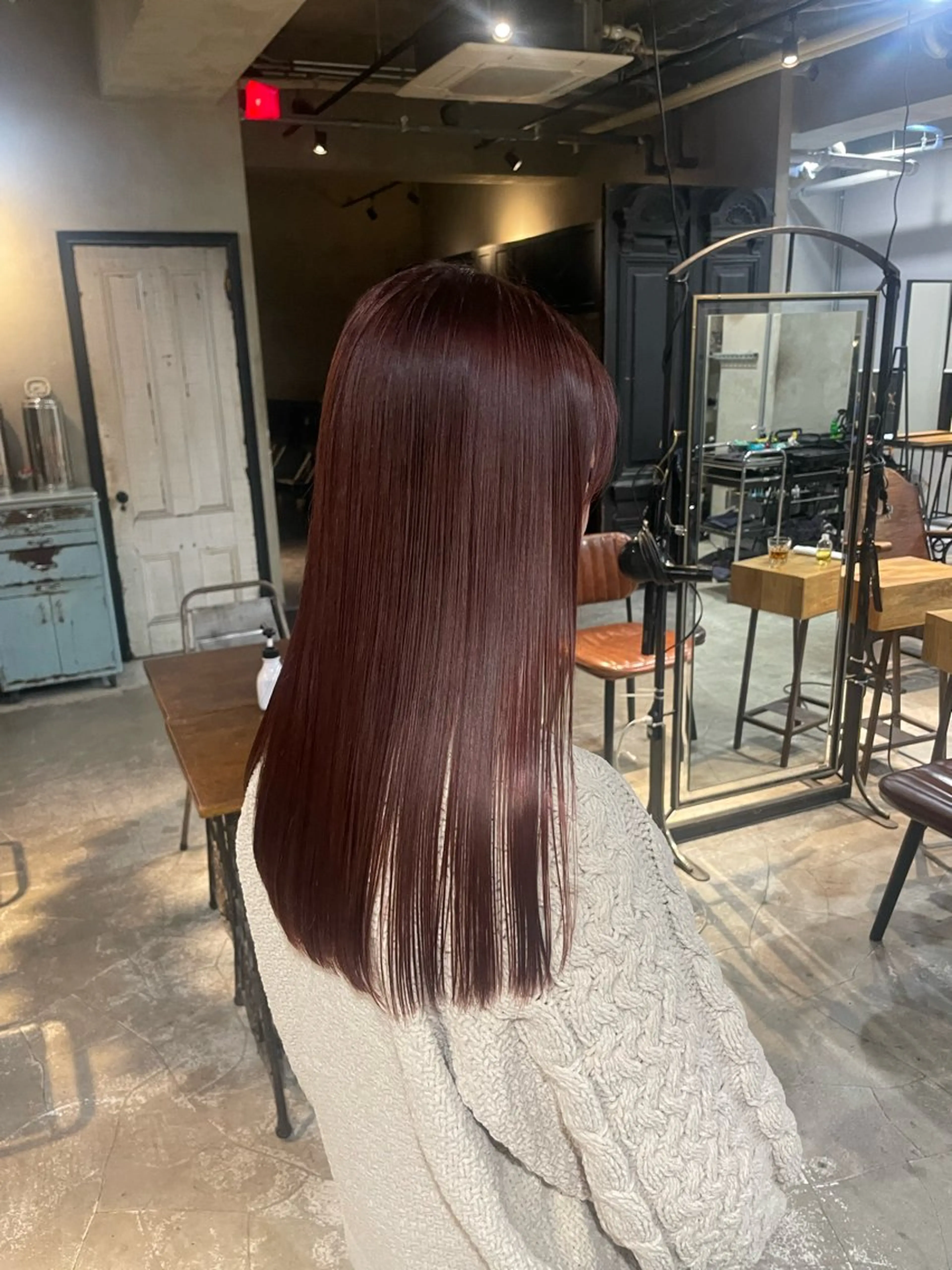 ミディアム カラー ヘアアレンジ ブリーチ ブラウンカラー ブリーチなしカラー ピンクカラー ピンクブラウン ヘアカラー トリートメント ヘアセット 🌿透明感/レイヤー 🌿TATSUKIのヘアスタイル
