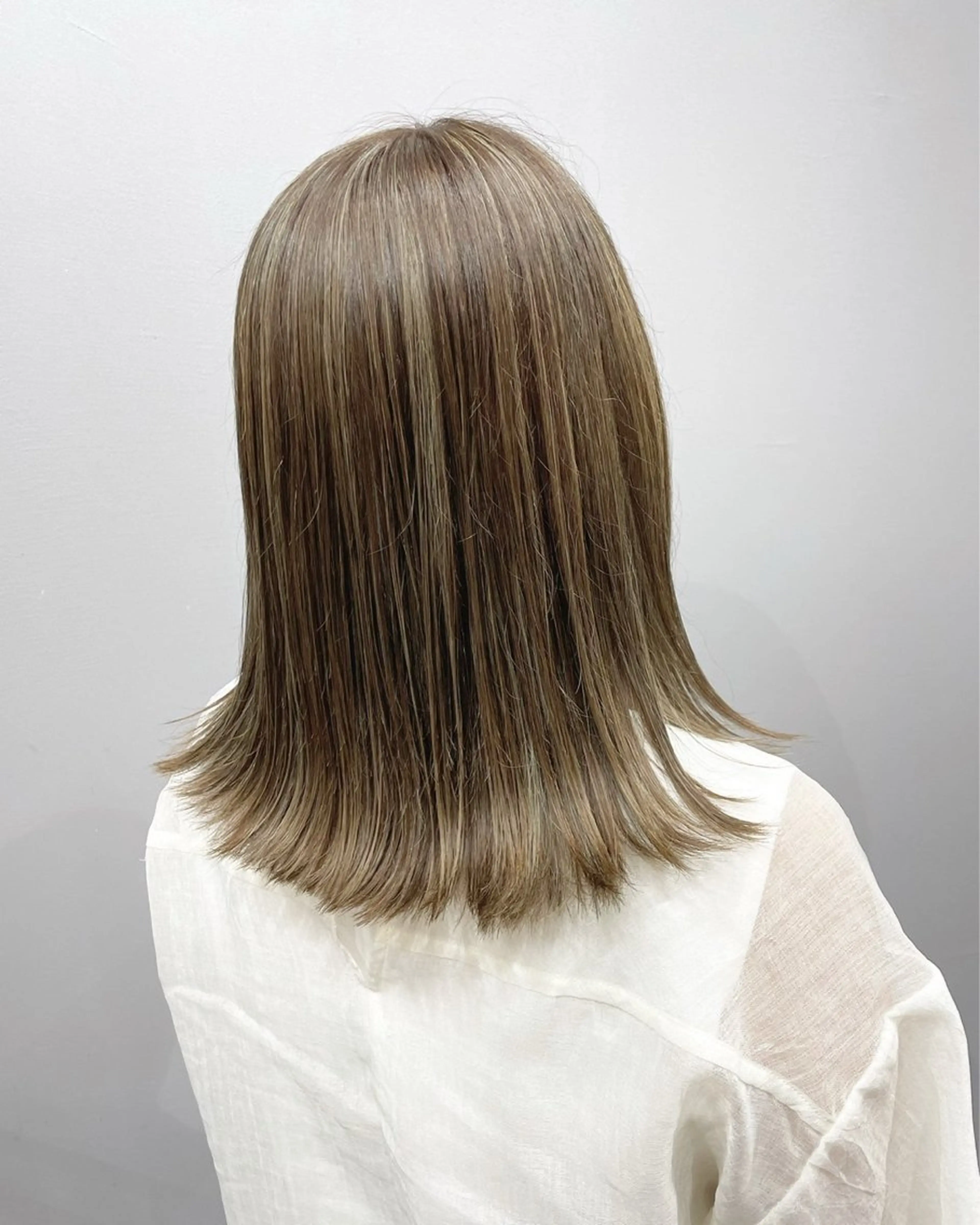 カラー 🫧ハイライトモデル 募集🫧溝口結麻のヘアスタイル