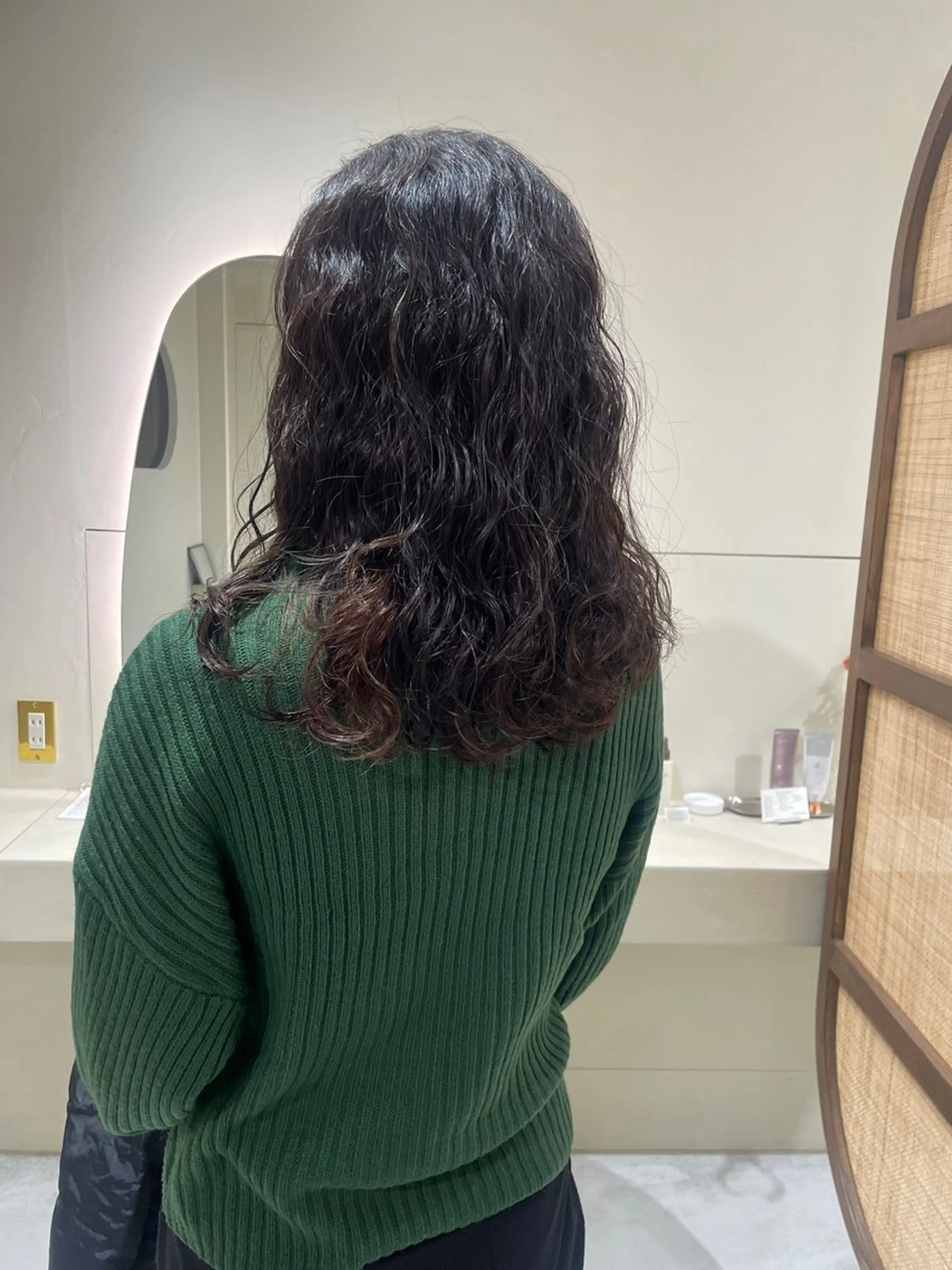 ミディアム パーマ サクラブロウ博多 野上のマツエク・マツパデザイン