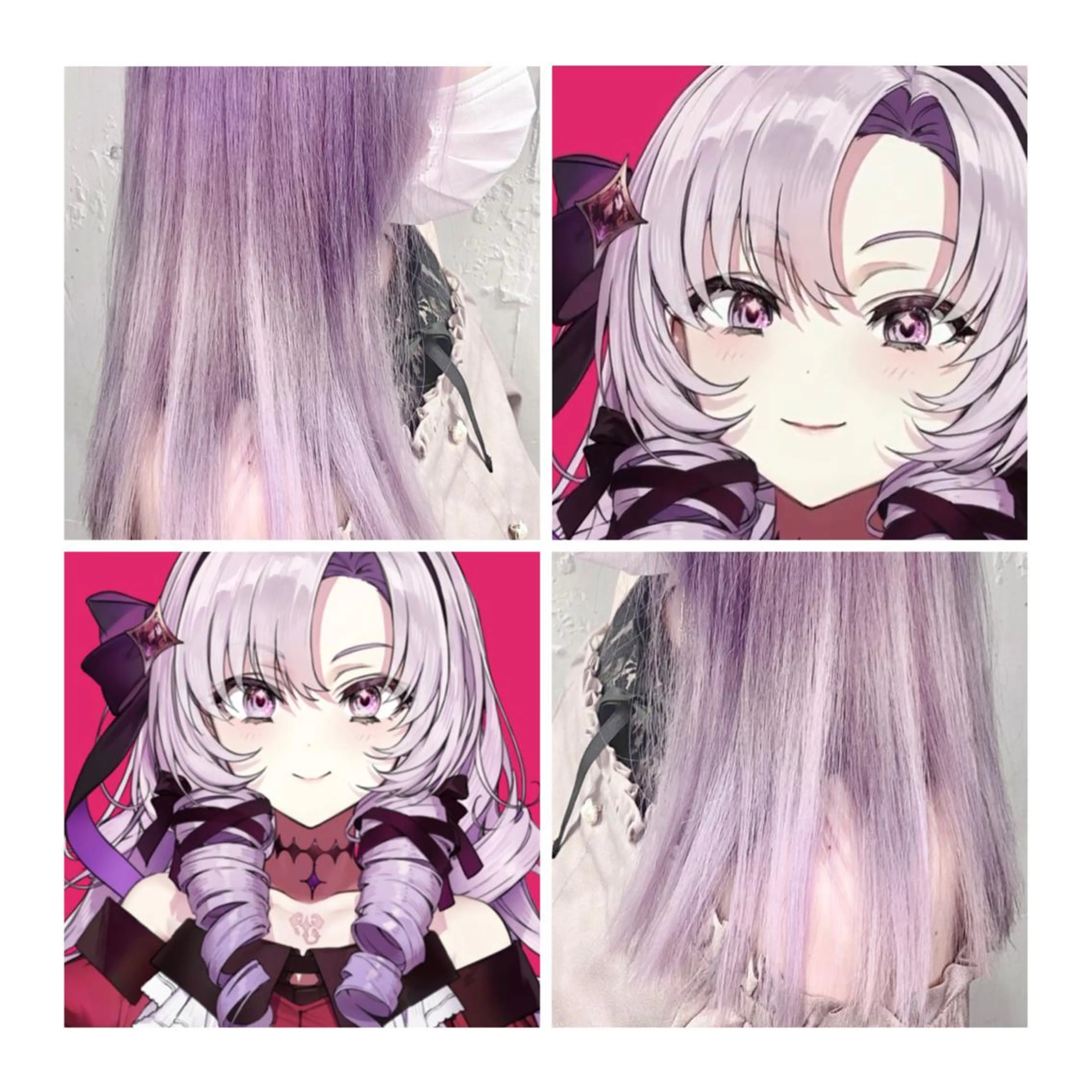 セミロング カラー GARU-ガル-所属・TSUNO🦖 派手髪/オタク美容師のヘアスタイル