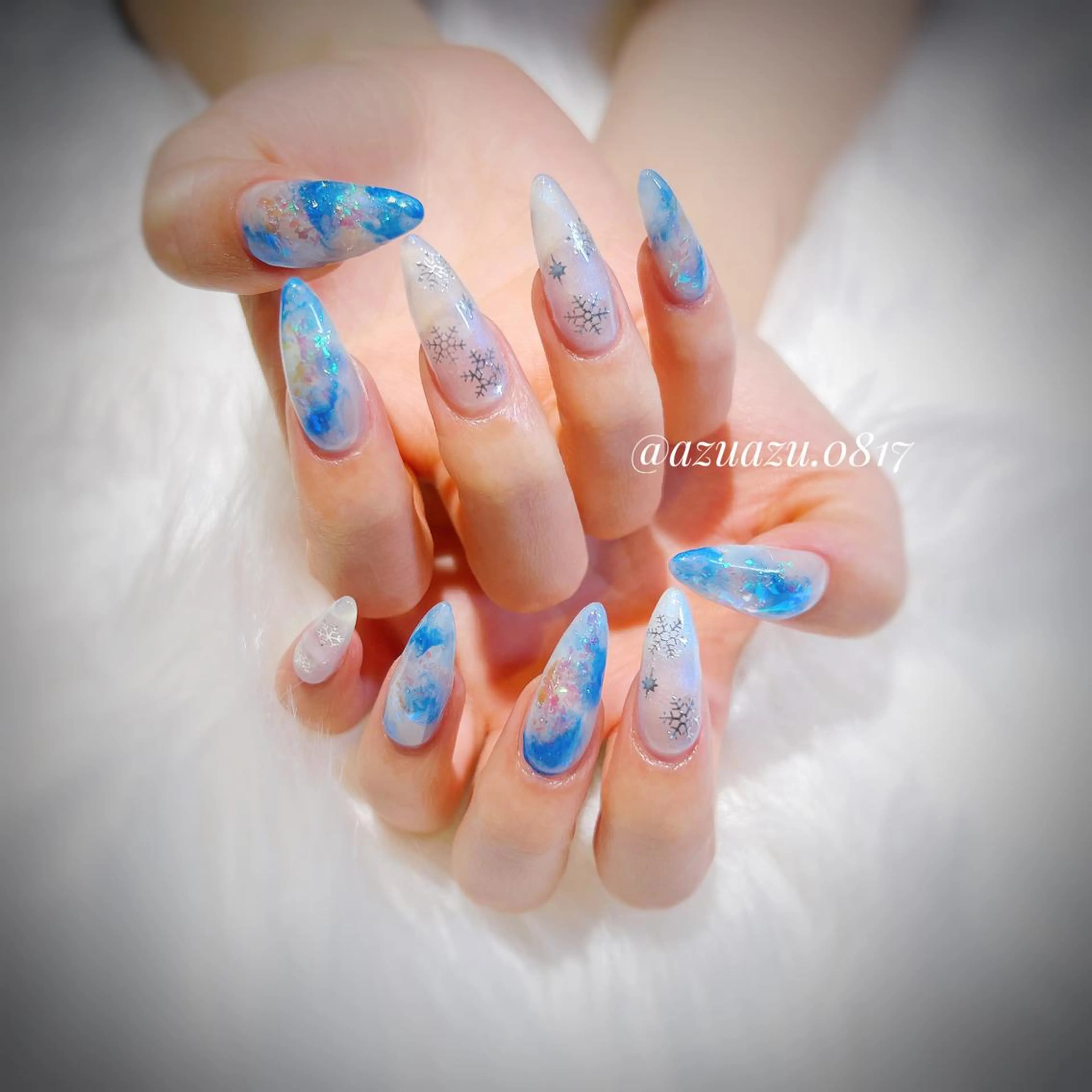 ネイル ジェルネイル hair&nail ROOTS所属・ヘアメイク&ネイル ♥️Azuのネイルデザイン