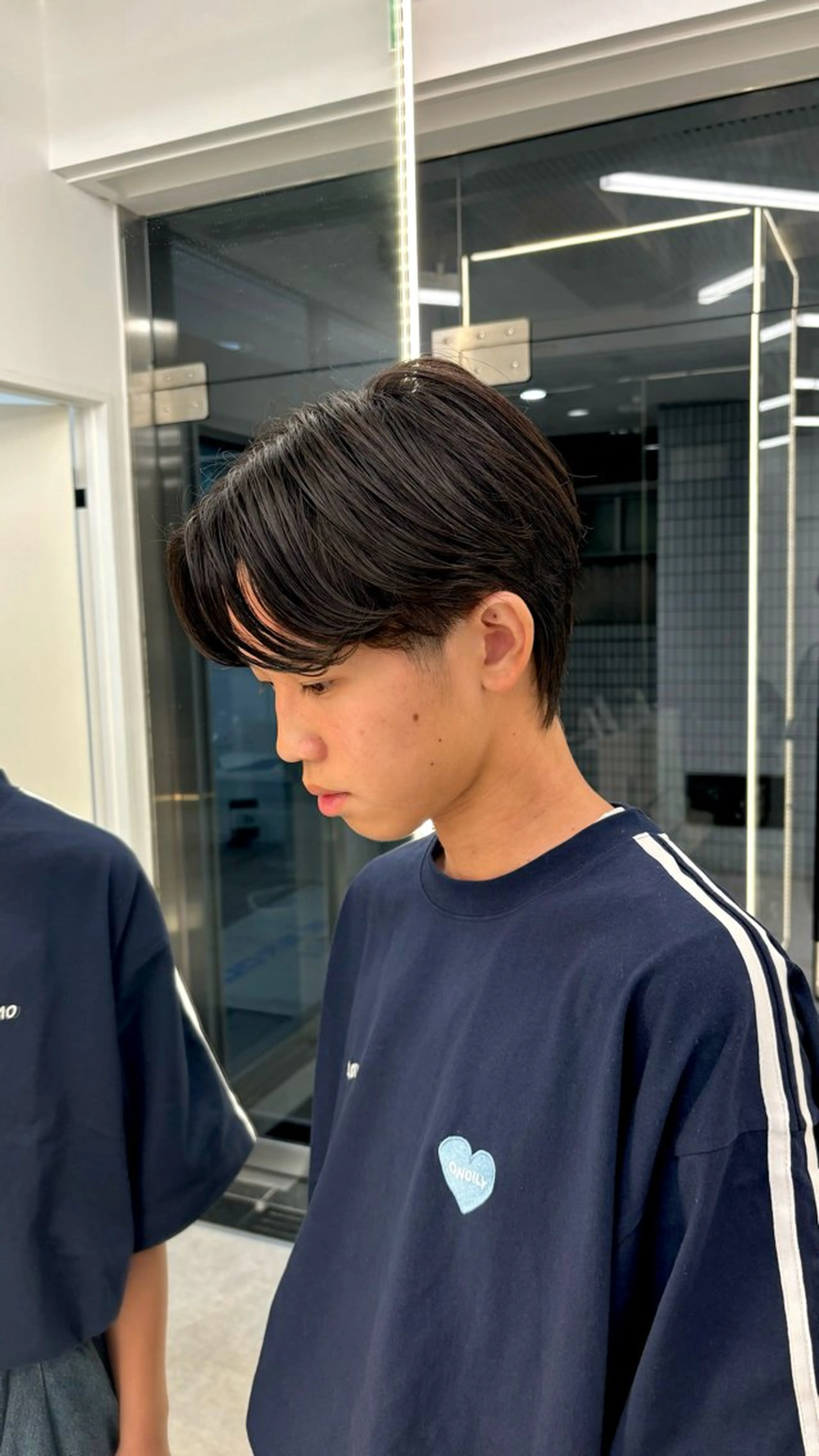 ショート カラー パーマ メンズ 森龍馬 メンズ専門美容師のヘアスタイル