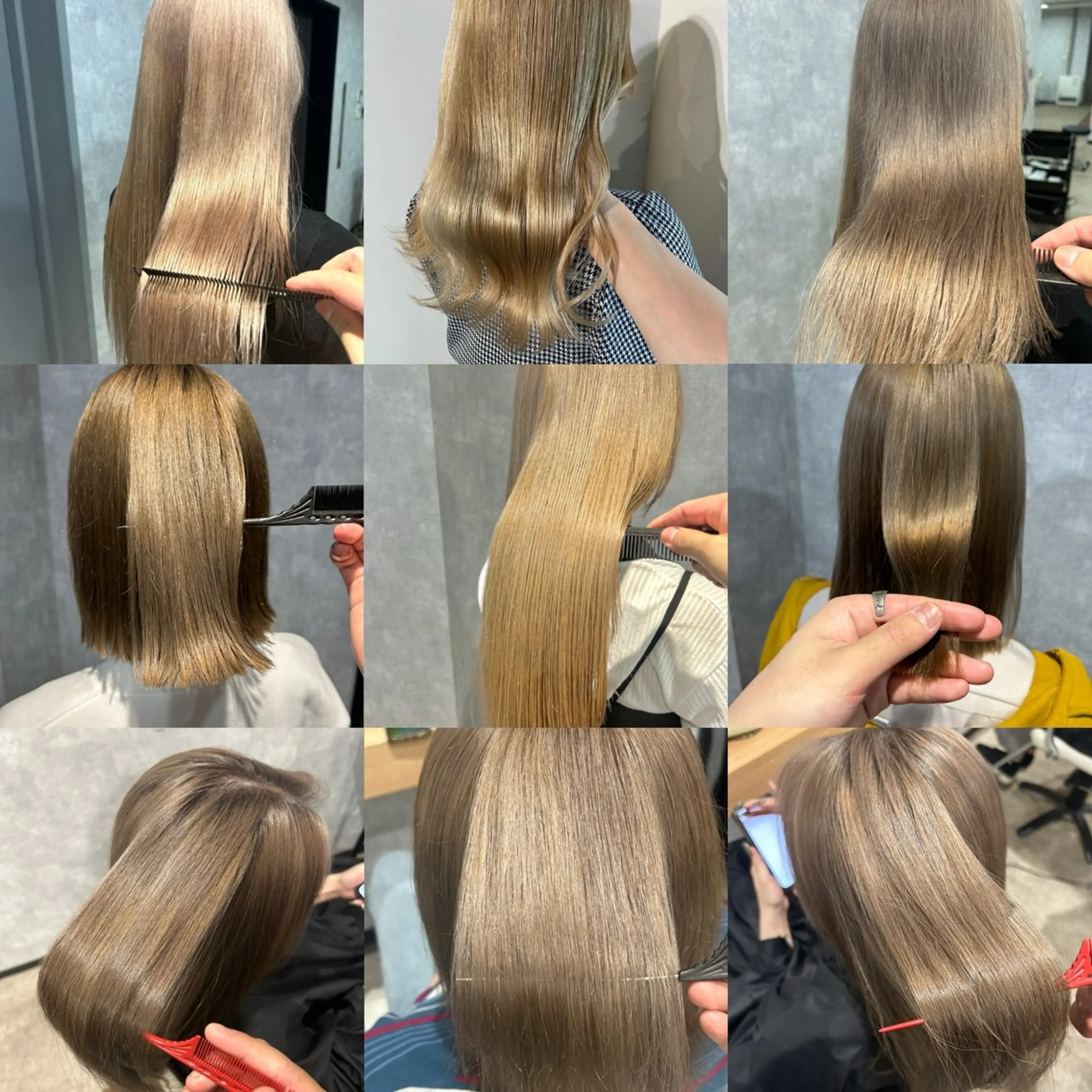 ロング 最新ケアカラー 髪質改善YUTOのヘアスタイル