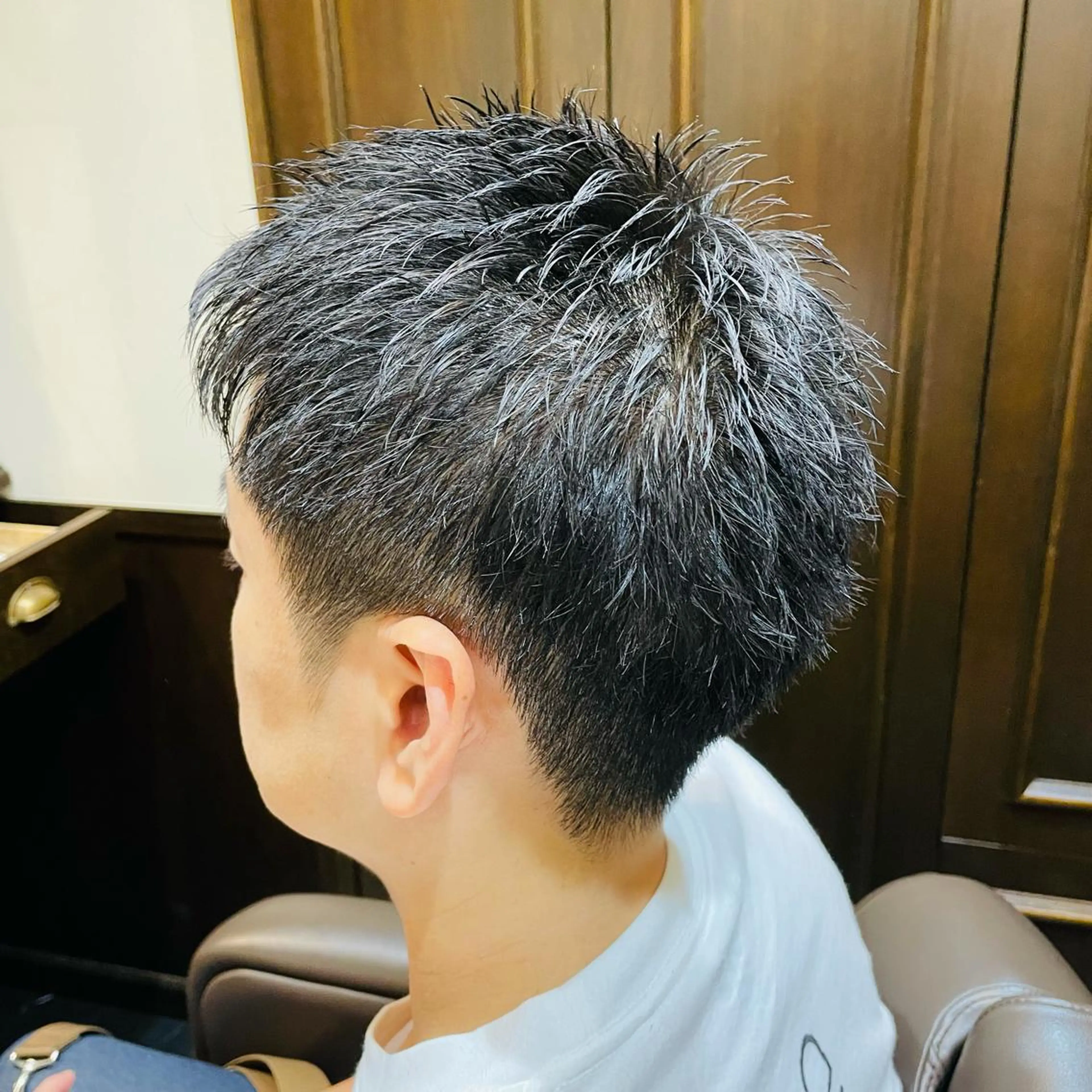 ショート メンズ premium barber表参道店所属・新田 梨乃のヘアスタイル