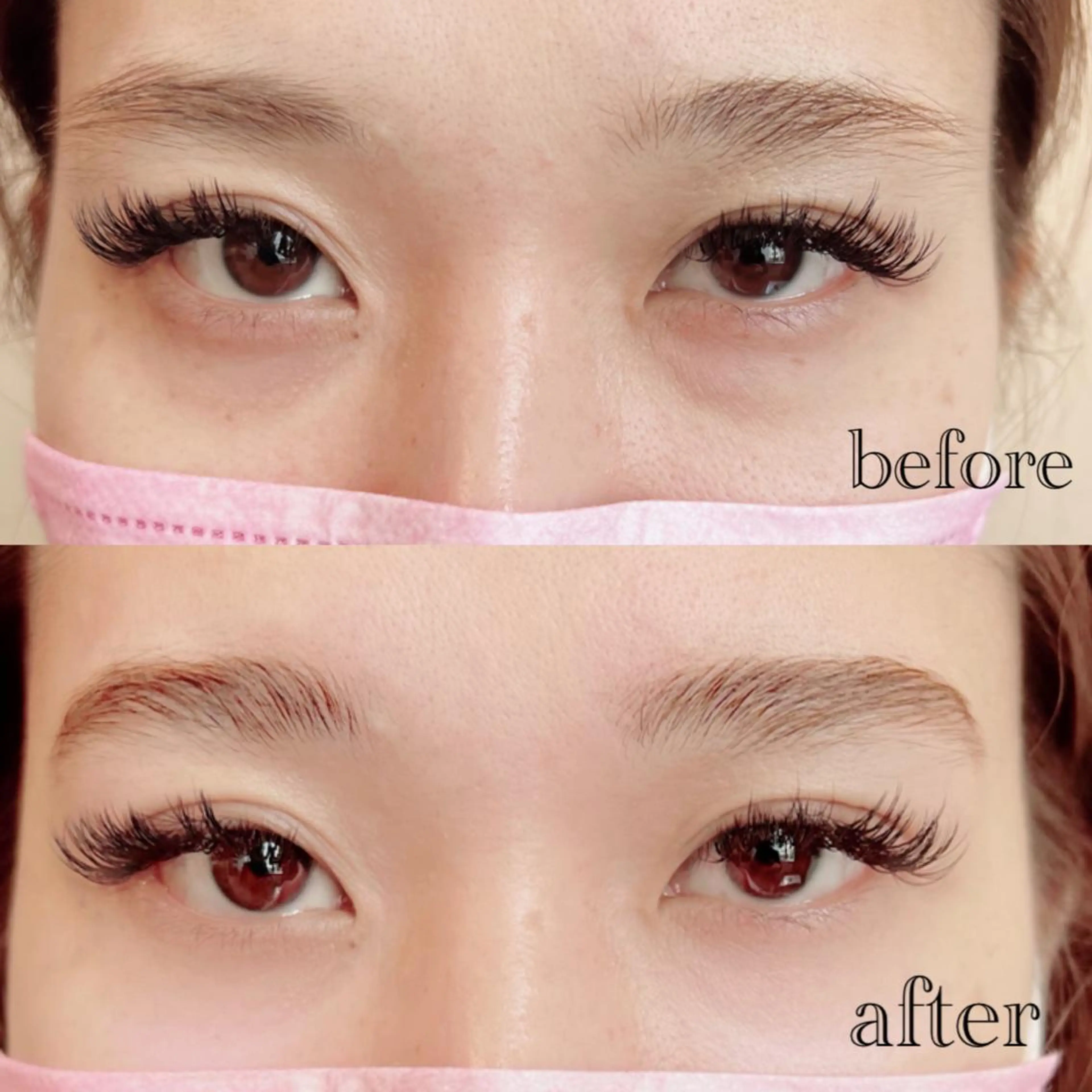 アイブロウ 眉毛ワックス脱毛 プレモダン 鶴舞店のマツエク・マツパデザイン