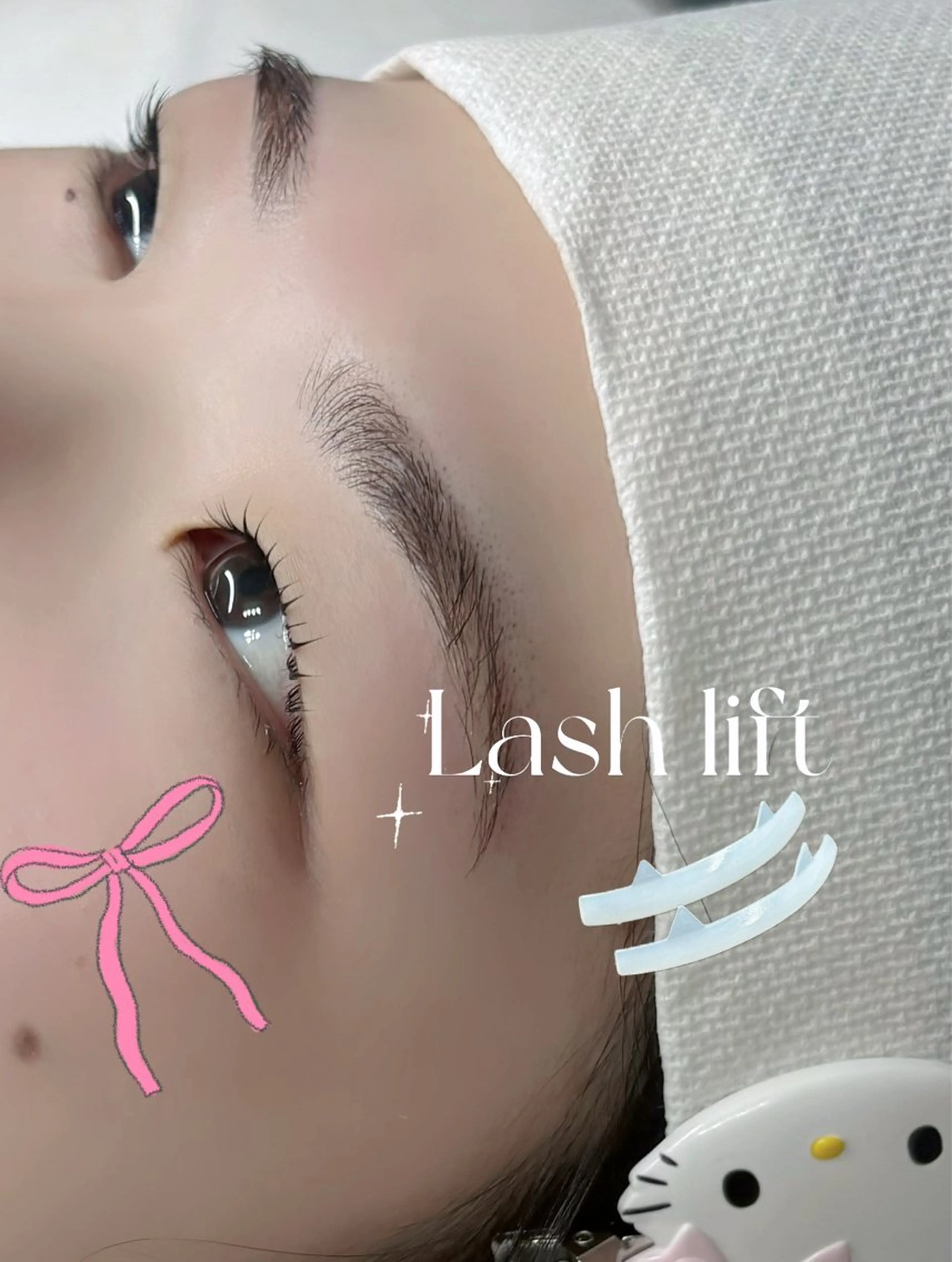 🎀上下まつげパーマ＋眉毛ワックス🎀の写真