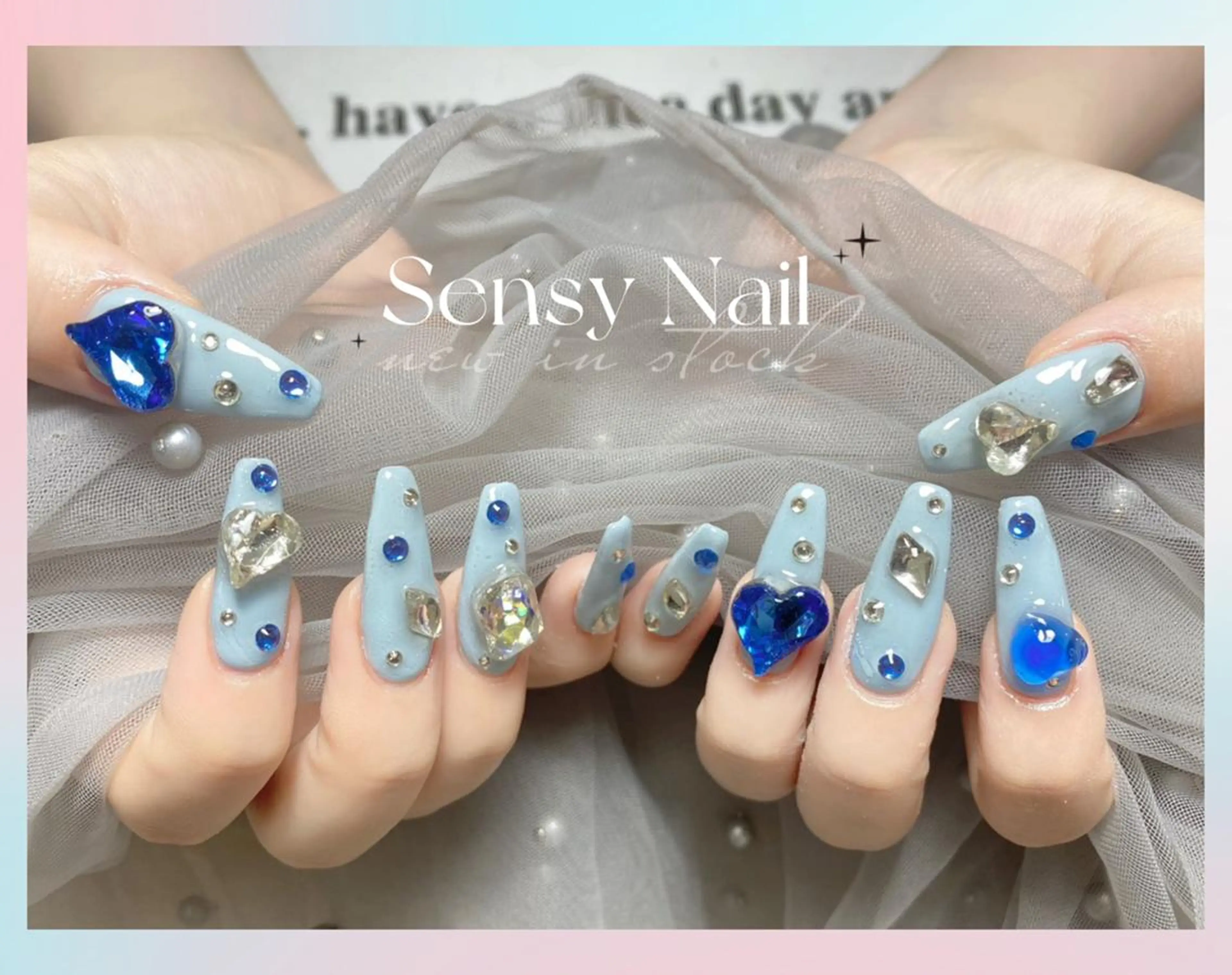 ネイル アートネイル チークネイル ジェルネイル ソフトジェル ハンドネイル ハンドケア Sensy ネイル専門店のネイルデザイン