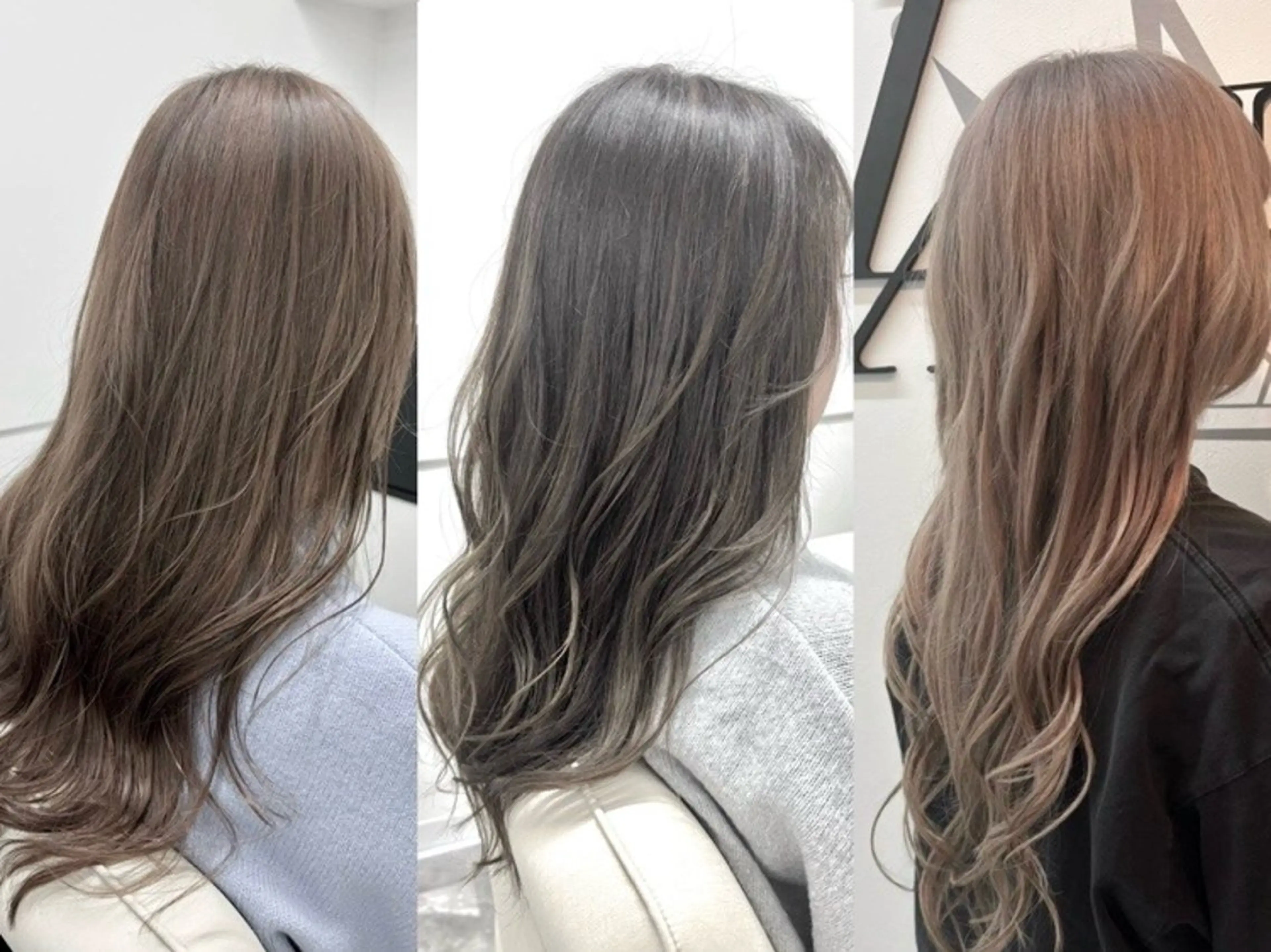 セミロング カラー アディクシーカラー ブリーチ ダブルカラー ハイトーンカラー イルミナカラー LA LEDENSI  仙台東口店所属・氏家 一磨の眉毛・アイブロウイメージ