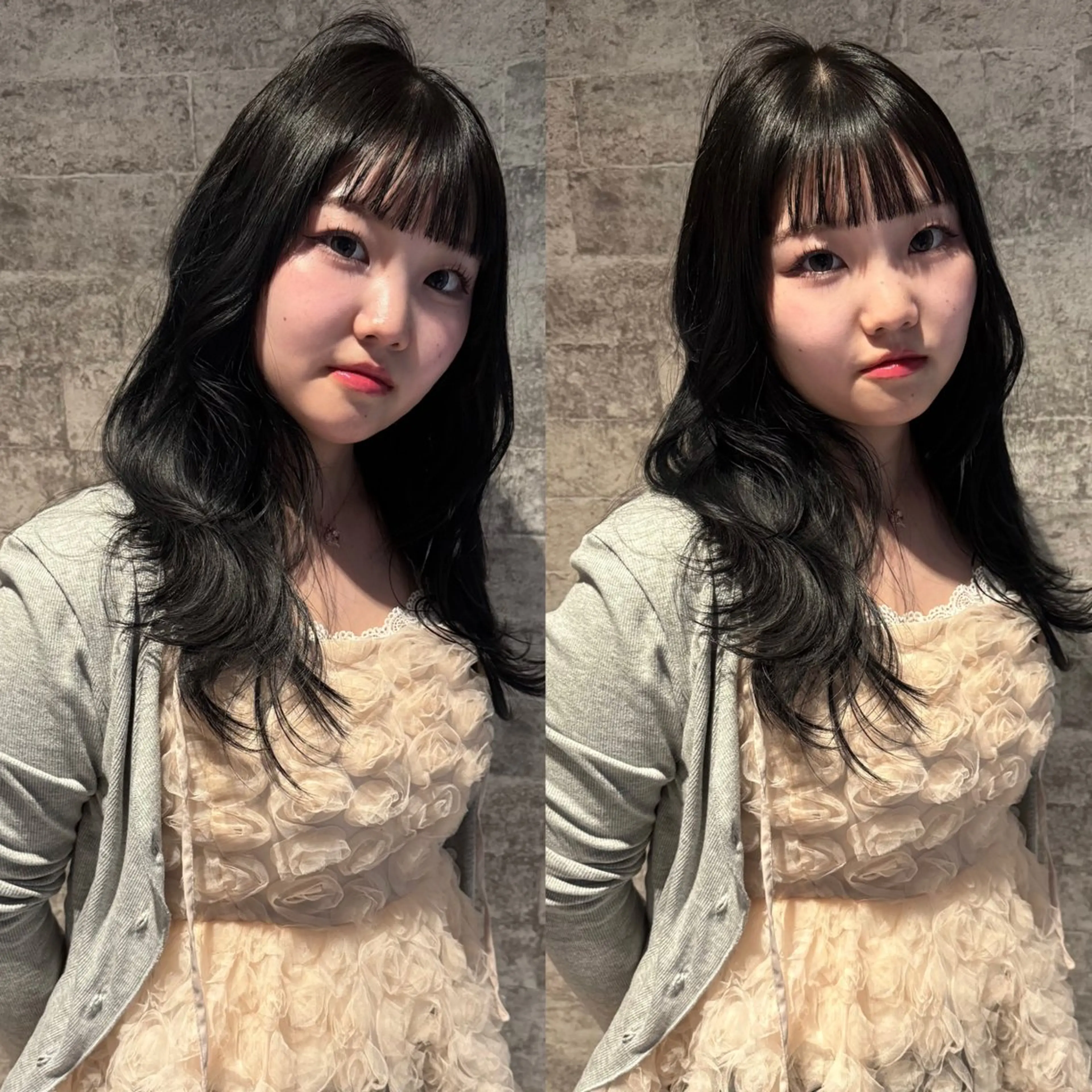 ロング カラー 似合わせカット カット トリートメント mai / linoah˚✧のヘアスタイル