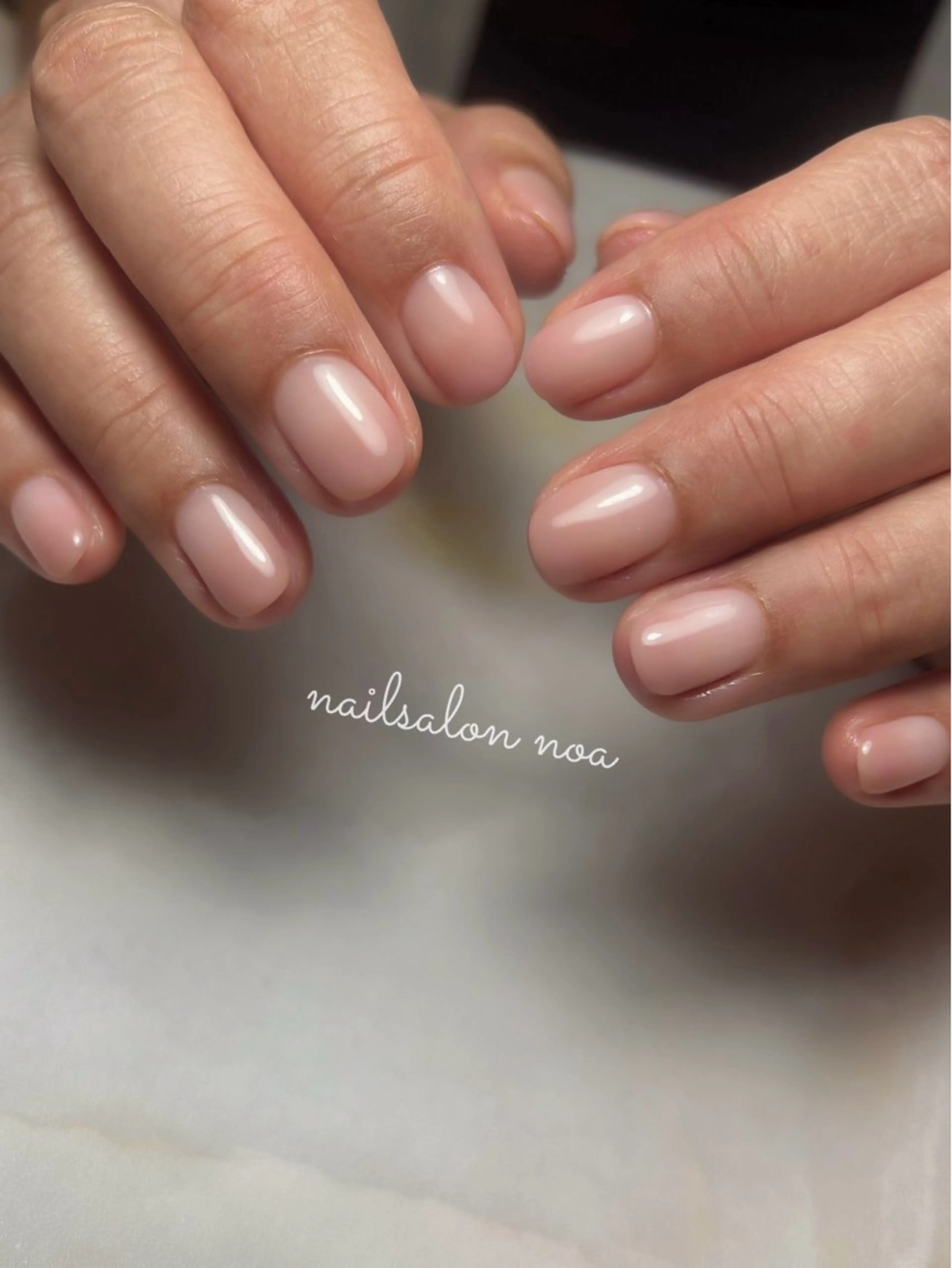 ネイル ジェルネイル パラジェル ショートネイル シンプルネイル ハンドネイル nailsalon noa所属・nailsalon noaのネイルデザイン