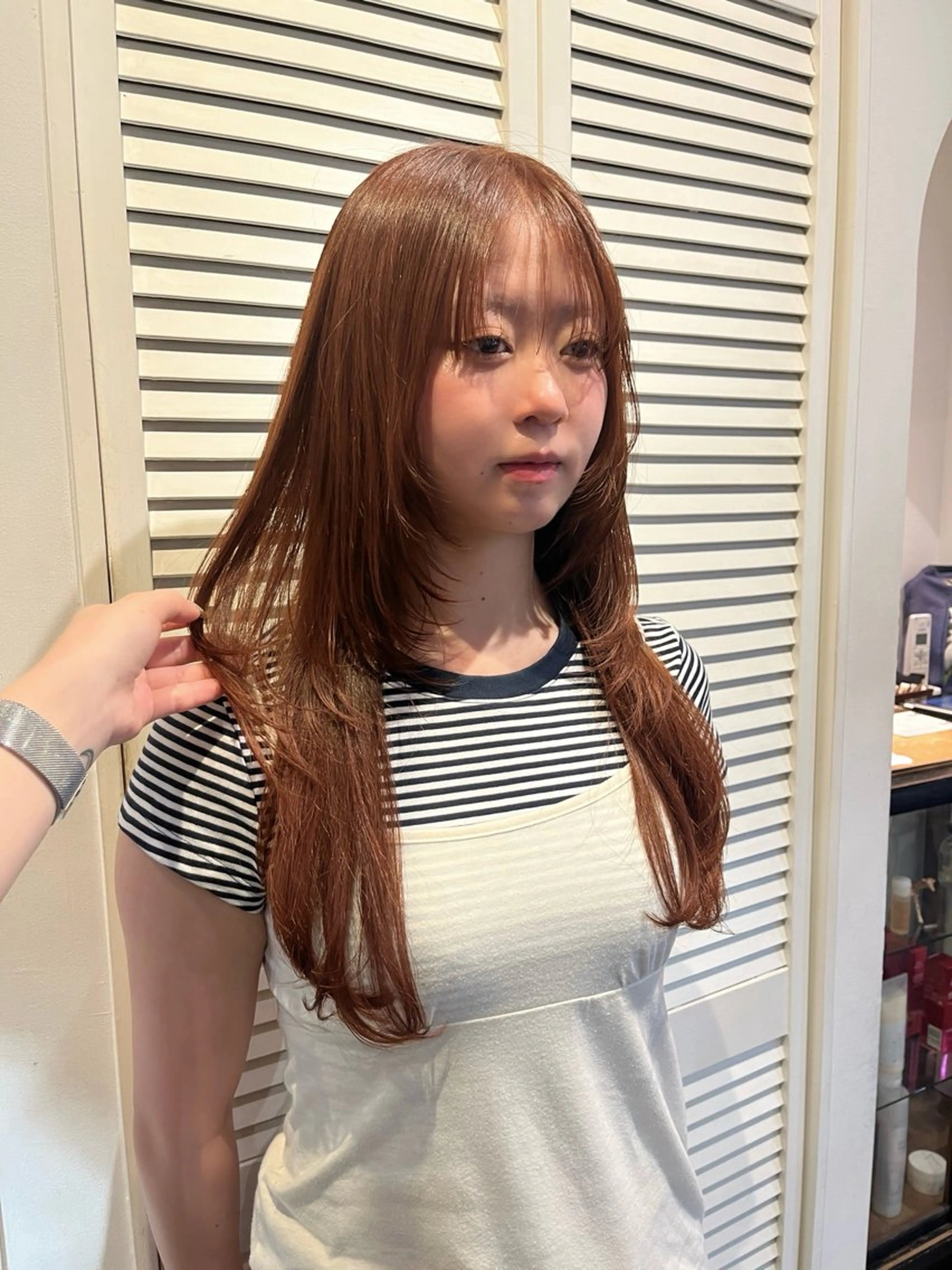 ロング カット ヘアカラー HOMIE TOKYO所属・sora / 渋谷 / ハイトーンのヘアスタイル