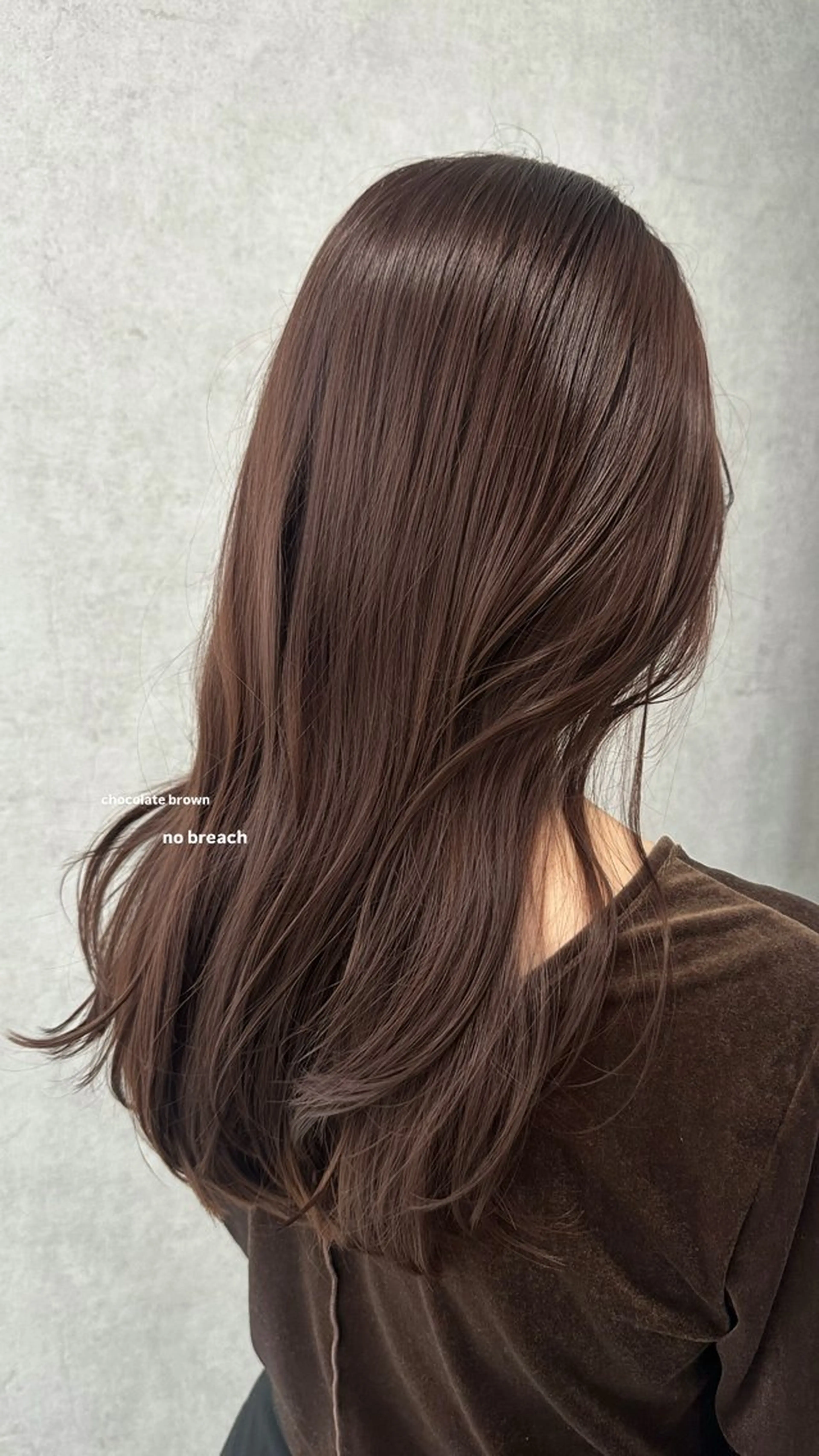 ロング カラー カット ヘアカラー トリートメント v-lab studio所属・韓国レイヤーカット/ 艶カラー/ noaのヘアスタイル