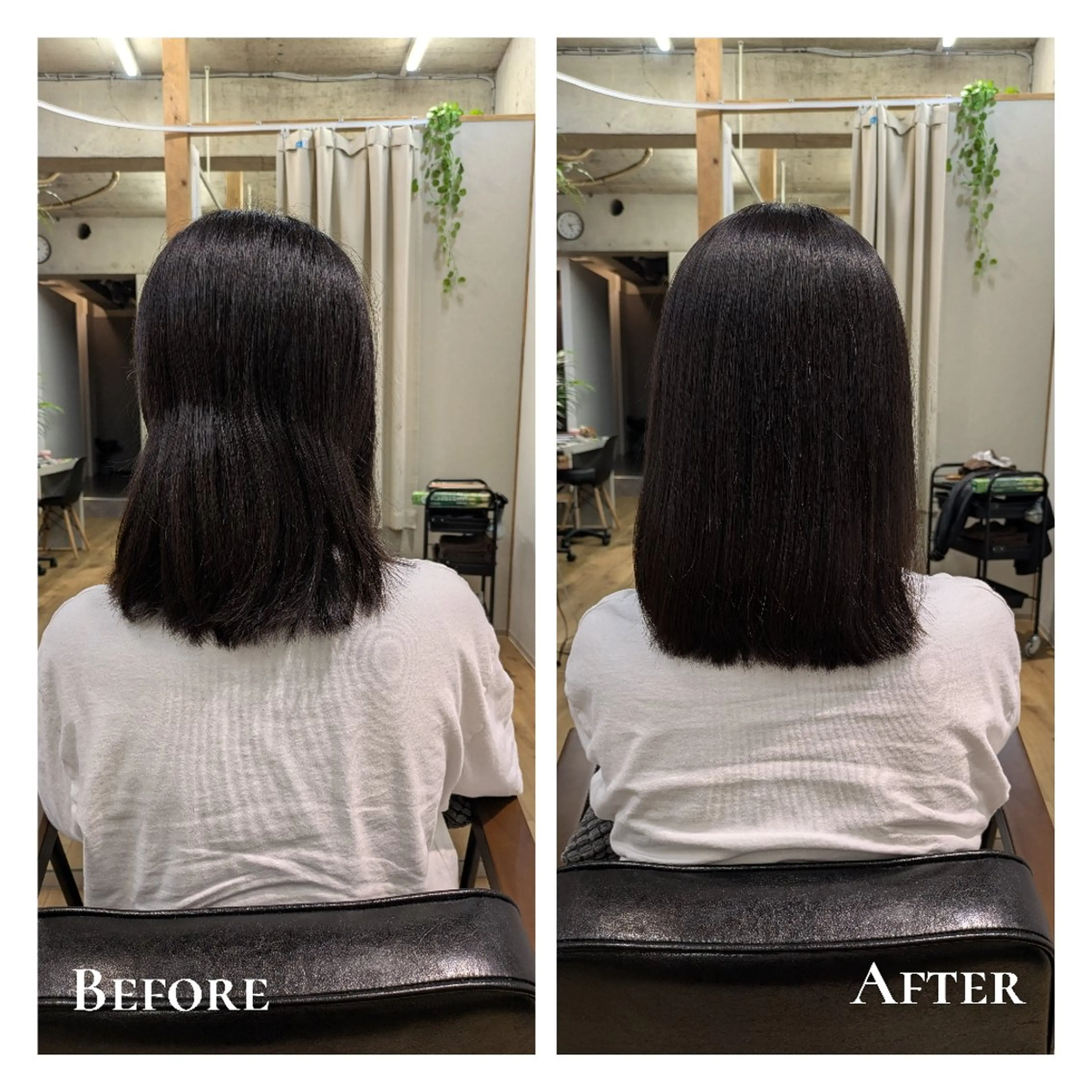 縮毛矯正 トリートメント Cafu hair Tachi所属・有馬 葵のヘアスタイル