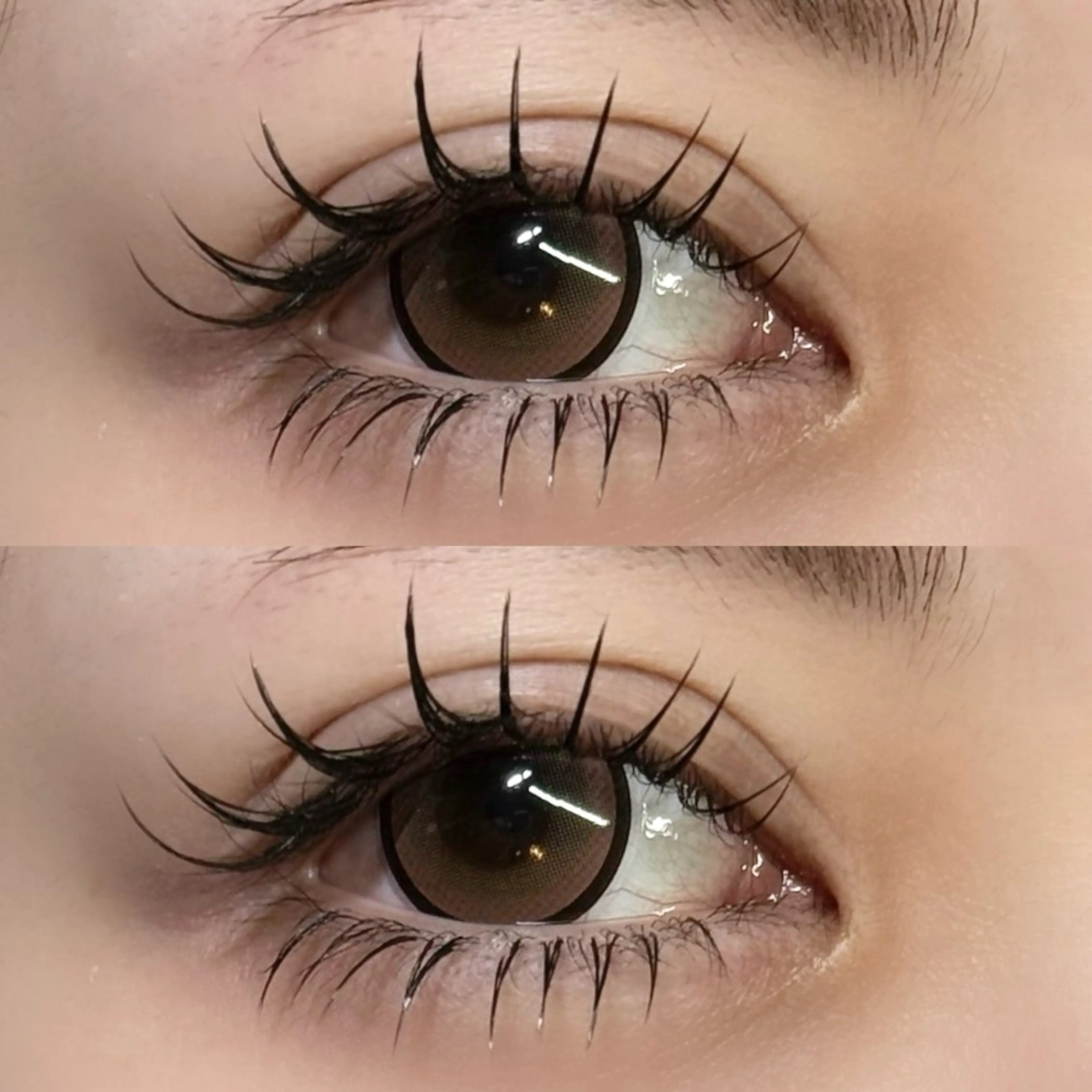 マツエク・マツパ 束感まつ毛 セーブル 下まつげエクステ scarlet asahiのマツエク・マツパデザイン