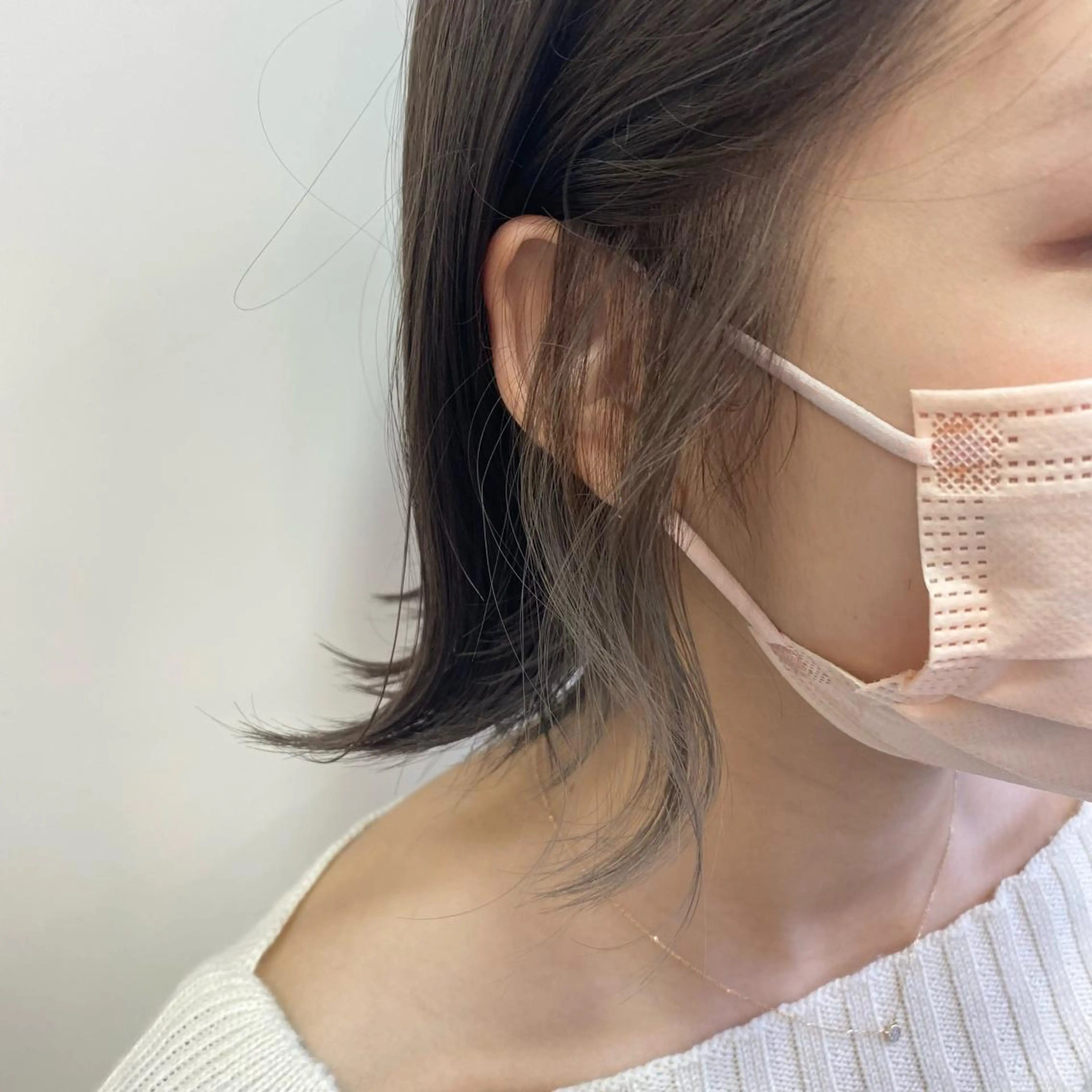 ショート カラー ベージュカラー グレージュ インナーカラー Set salon Seraphy所属・心斎橋/ヘアセット MASAKIのその他イメージ