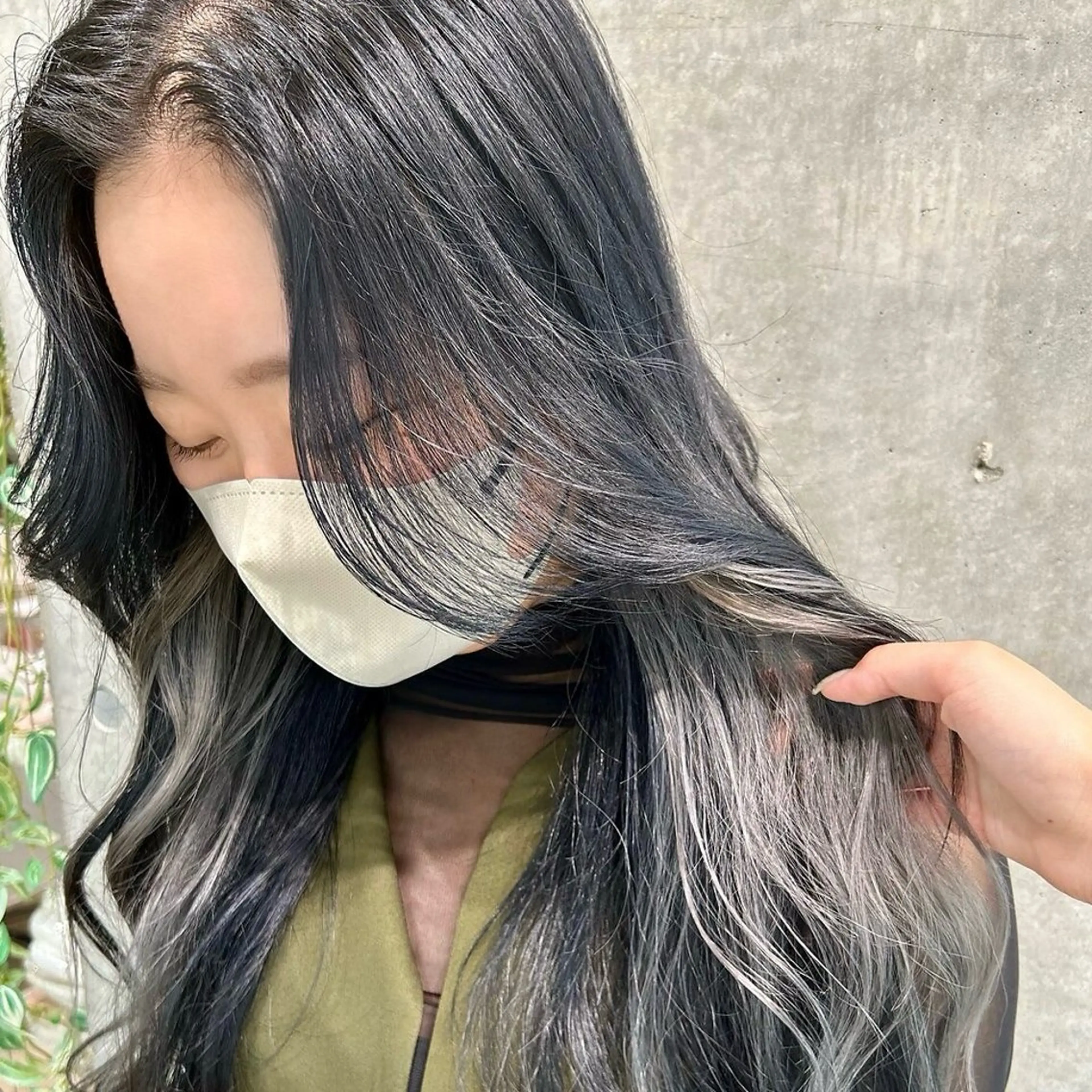 ロング カラー 髪質改善 竹川裕太のヘアスタイル