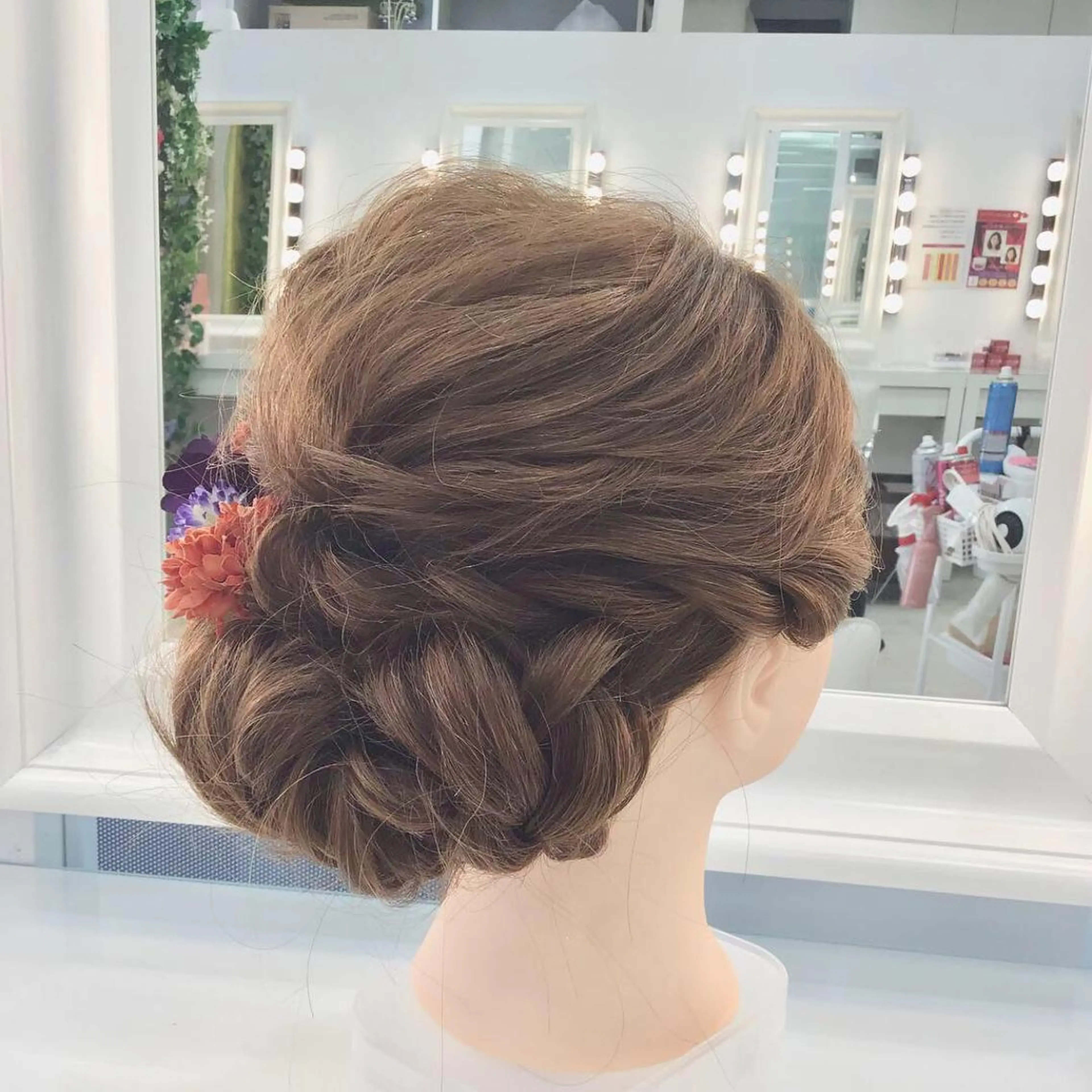 ヘアアレンジ 卒業式のヘアスタイル ベストシーン 新浦安のマツエク・マツパデザイン